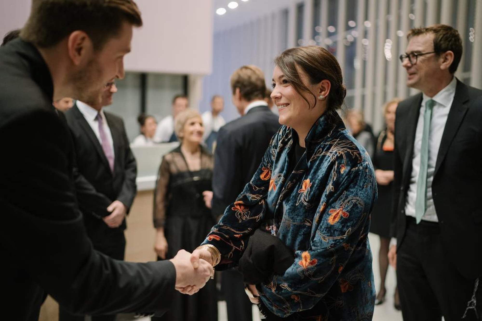 Princess Alexandra inaugurated the new bell of the Luxembourg Philharmonic Orchestra which will bear her name. Photo: @courgrandducale/Instagram