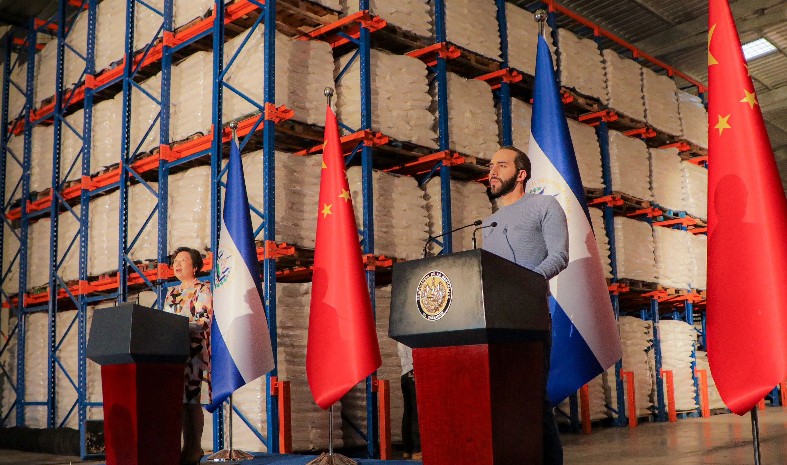 China and El Salvador will soon begin free-trade talks, Salvadoran President Nayib Bukele and Chinese ambassador Ou Jianhong have confirmed. Photo: Reuters