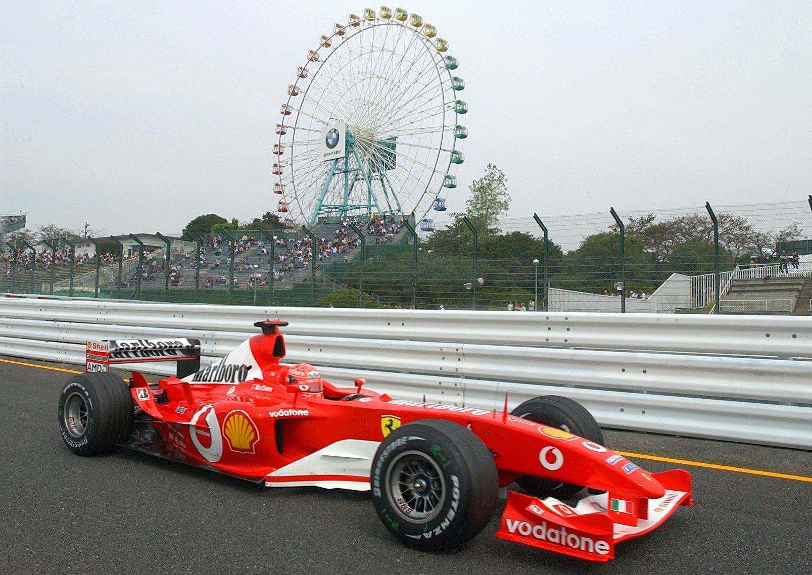 Ferrari which Schumacher used to win 2003 F1 world championship sold for  record US$15 million at auction