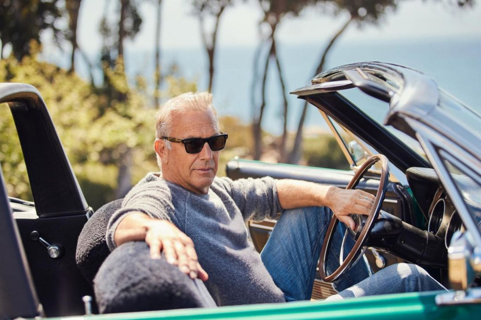 Unlike his screen counterpart, Costner will not be pulled into the political arena. Photo: Instagram/@kevincostnermodernwest