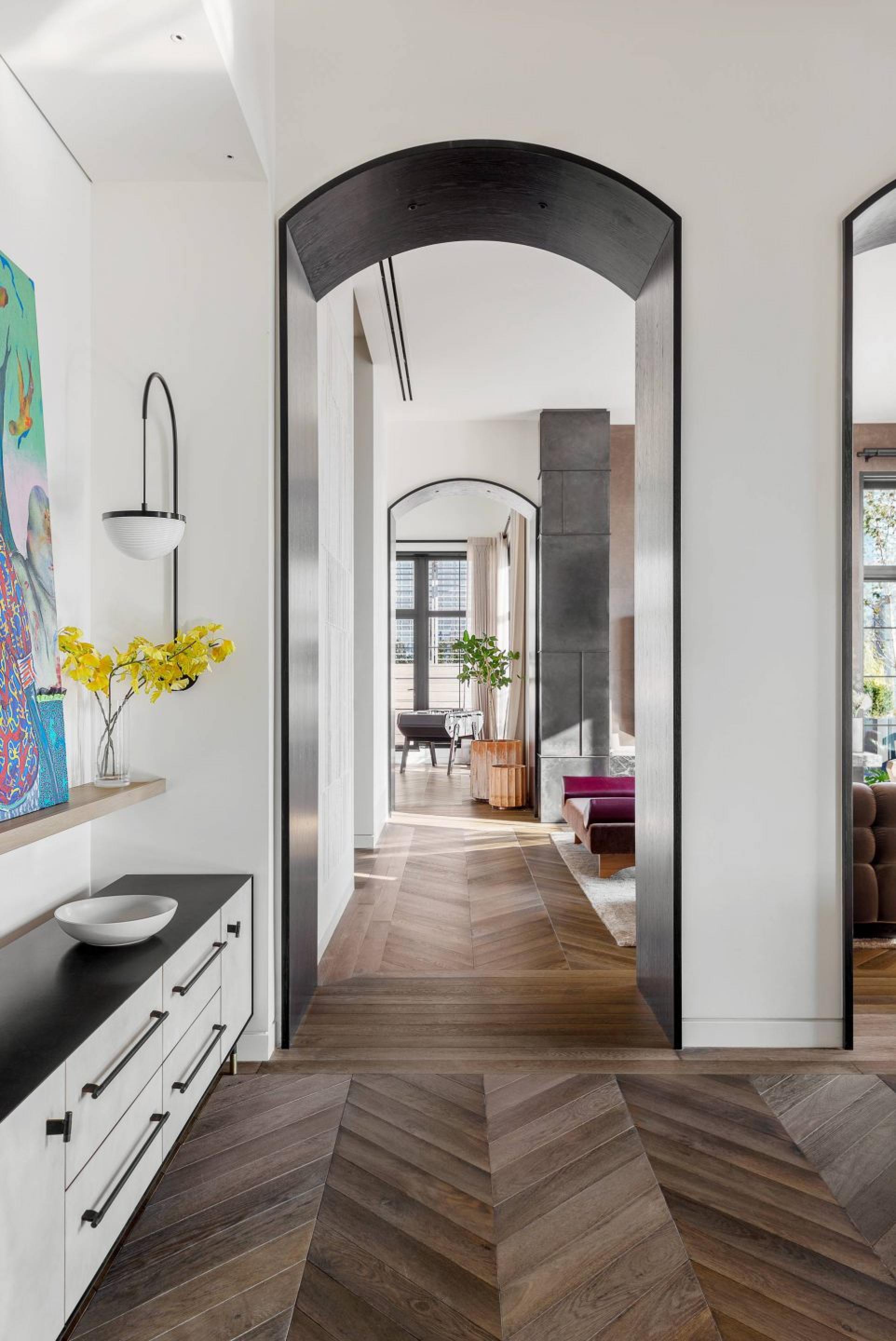 Trevor Noah’s Manhattan penthouse features French oak flooring.