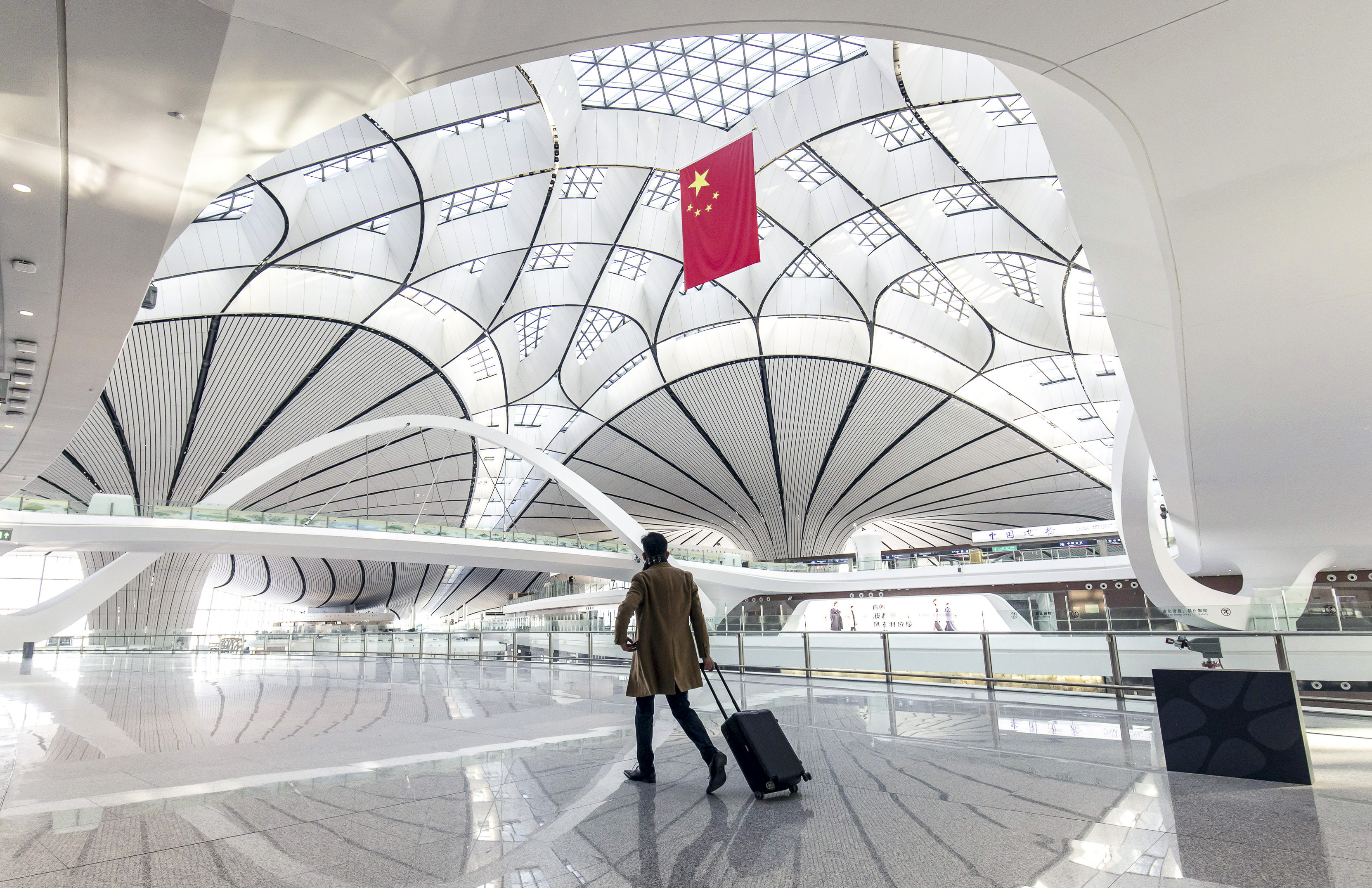 China’s State Council has announced the easing of a number of Covid-19 control measures, including making it easier to travel to the country. Photo: Bloomberg