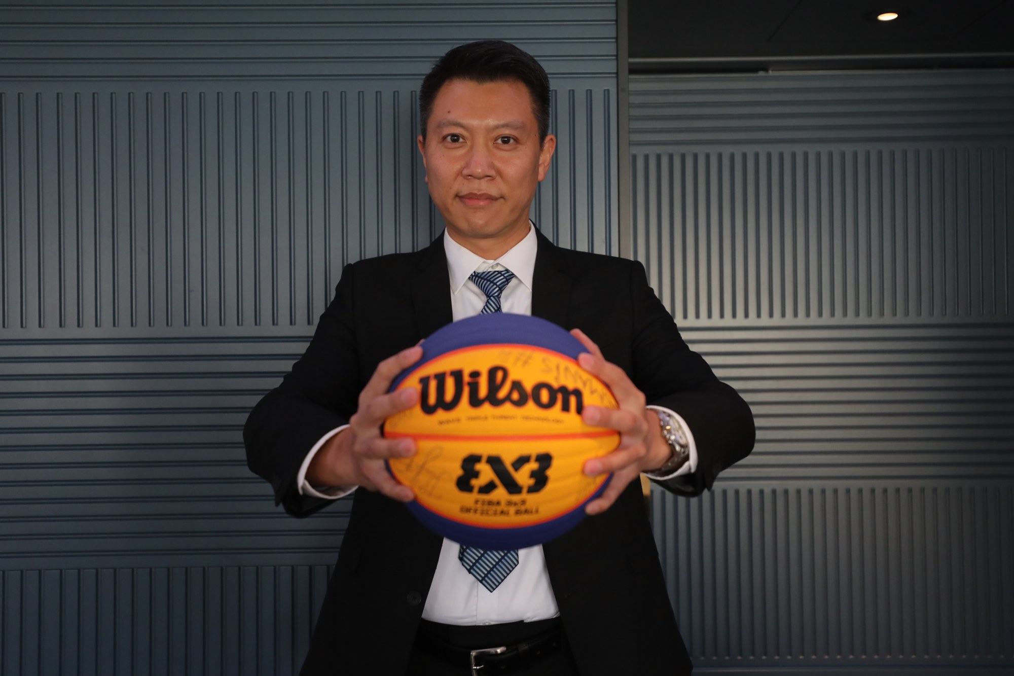 Kenny Wong, CEO of M1 Group, is bringing 3X3 basketball to Hong Kong. Photo: Xiaomei Chen