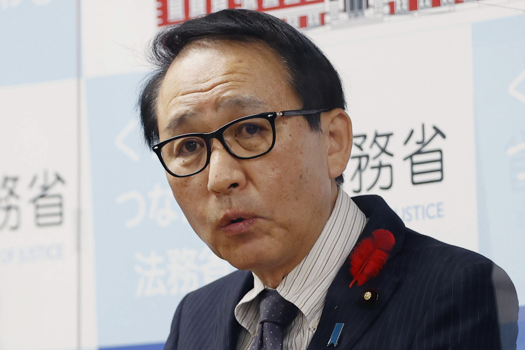 Japanese Justice Minister Yasuhiro Hanashi has resigned over his remark that his job makes news only when he signs executions. Photo: AP