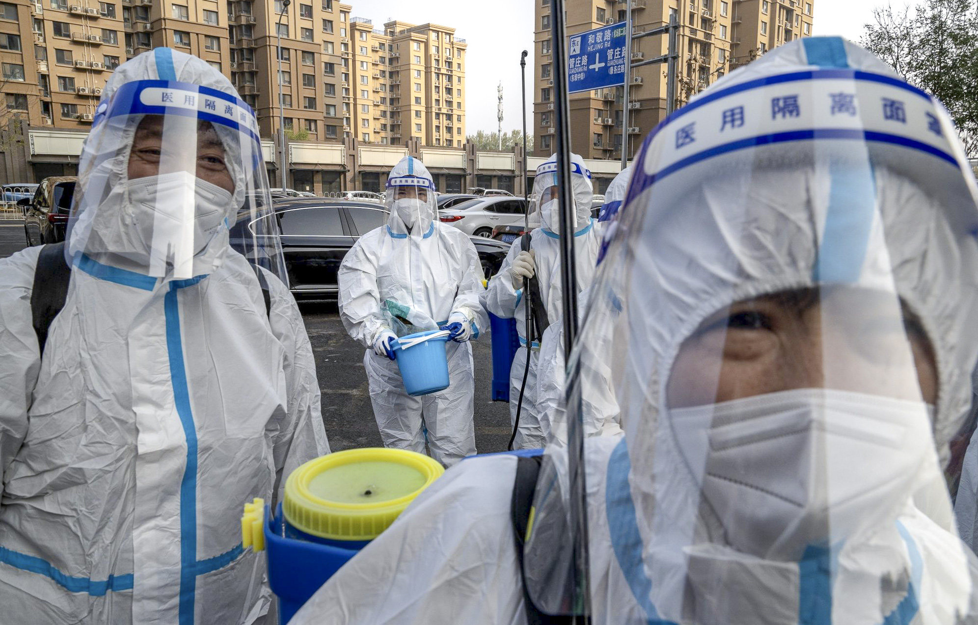 China is fighting a rise in Covid-19 cases, with 10,535 local infections reported on Friday morning, up from 8,824 a day earlier. Photo: Bloomberg
