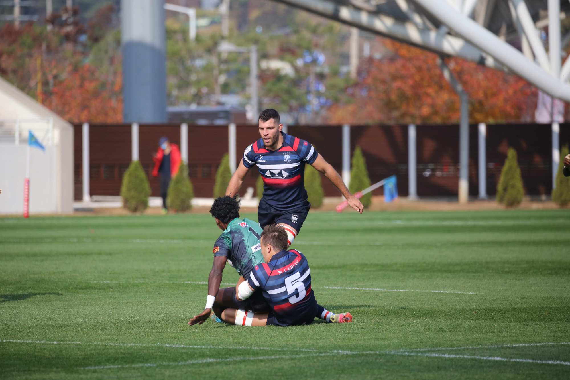 USA EAGLES A WIN AWAY FROM WORLD CUP AFTER 49-7 WIN OVER HONG KONG