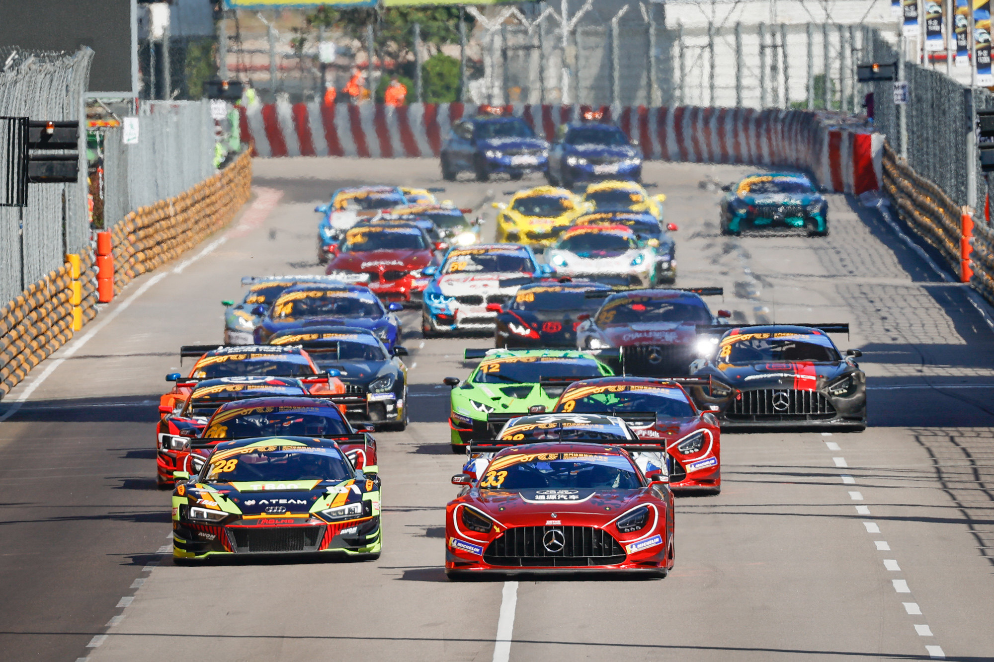 The Guia street circuit is always exciting for drivers and spectators. Photo: Macau Grand Prix