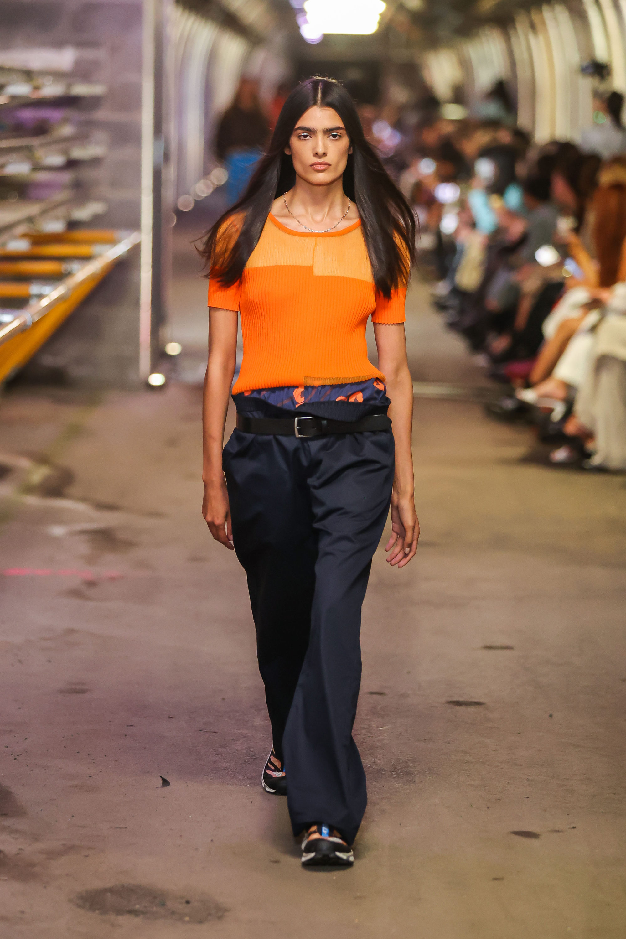 A look from New Zealand designer Wynn Crawshaw.