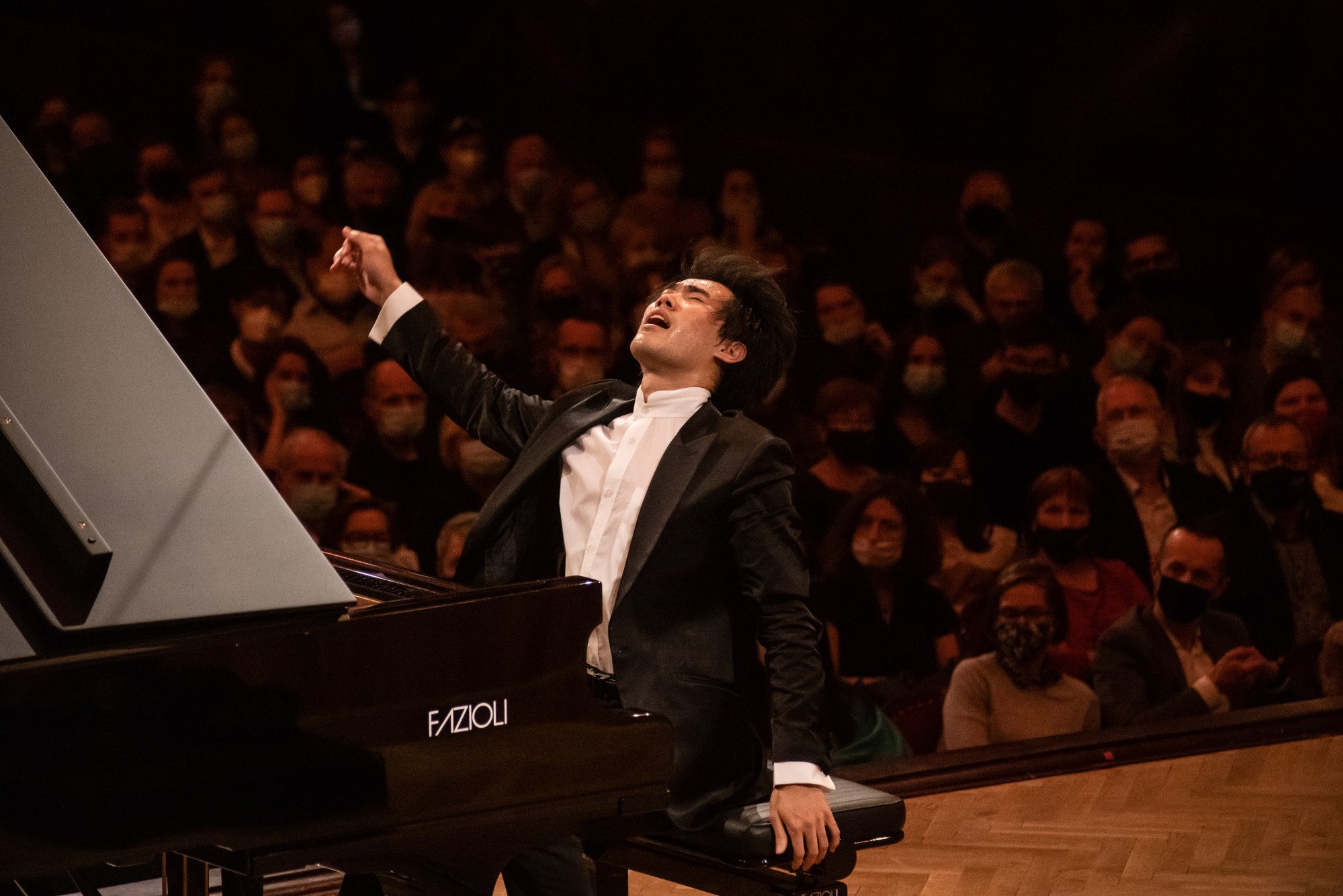The Canadian pianist Bruce Liu during the 18th Chopin International Piano Competition in Warsaw, Poland, in 2021, a contest he won. He will perform in the 2023 Hong Kong Arts Festival. Photo: Wojciech Grzędziński