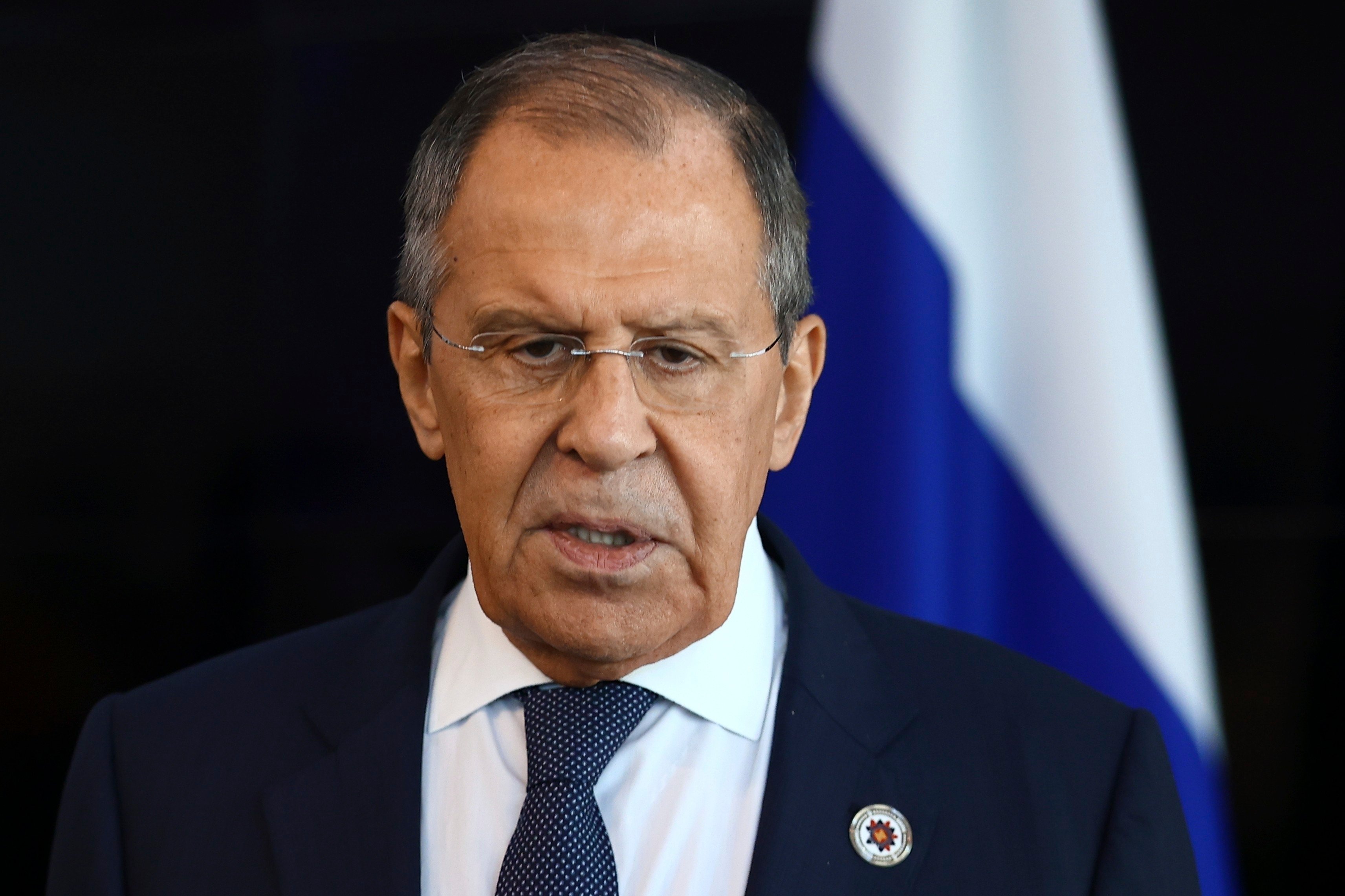 Russian Foreign Minister Sergey Lavrov. Photo: Russian Foreign Ministry Press Service via AP, File