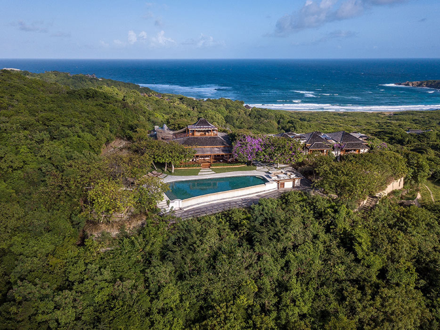 The Opium villa features Bali-inspired architecture. Photo: Opium