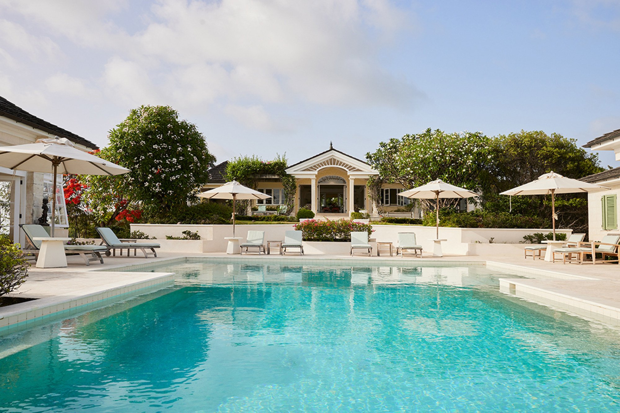 Princess Margaret’s villa features two pools and five bedrooms. Photo: Les Jolies Eaux