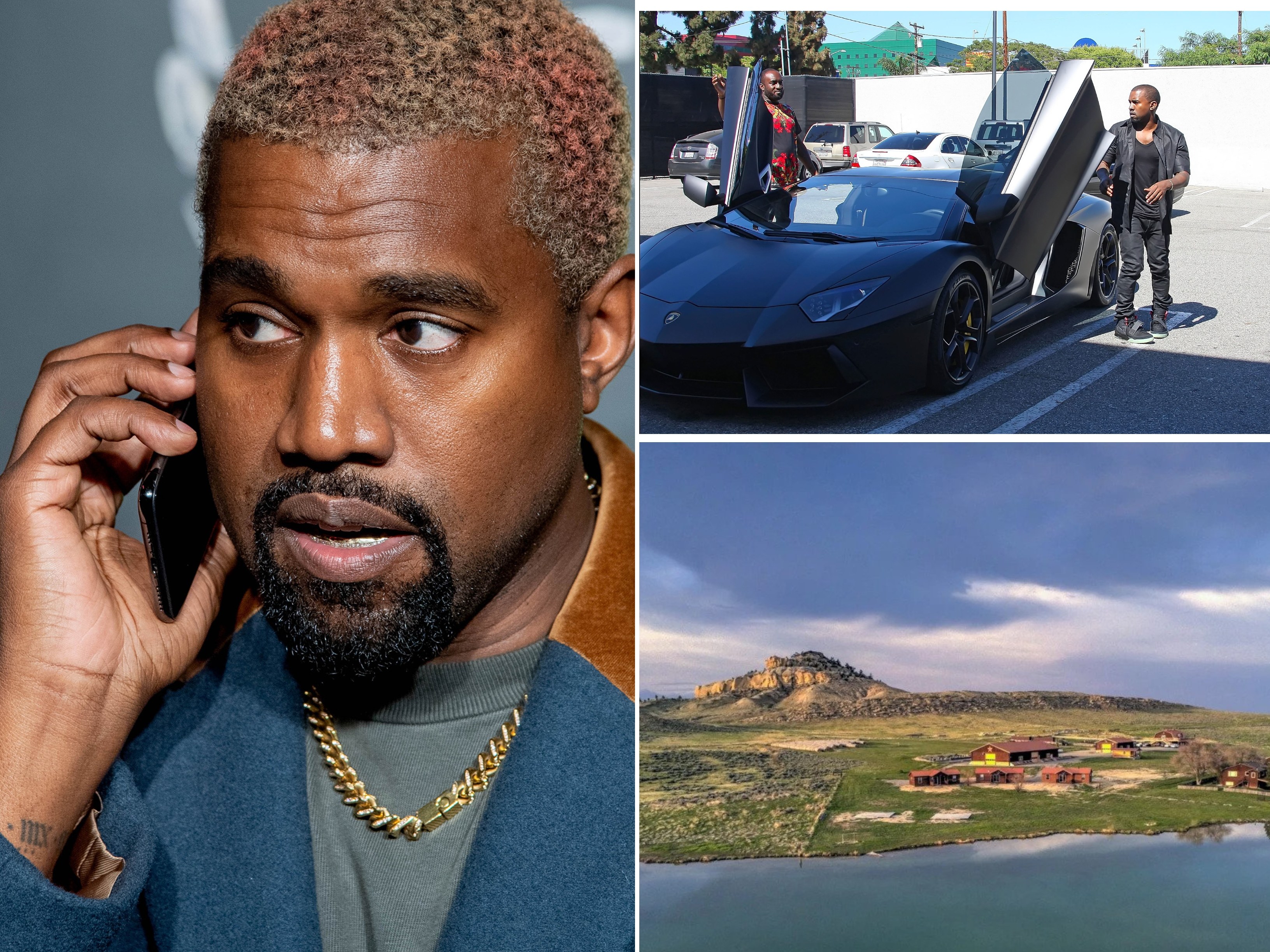 Despite Ye’s, formerly Kanye West’s, controversies, he still sits on a net worth of US$400 million. Photos: Getty, TNS, J.P. King Auction Company