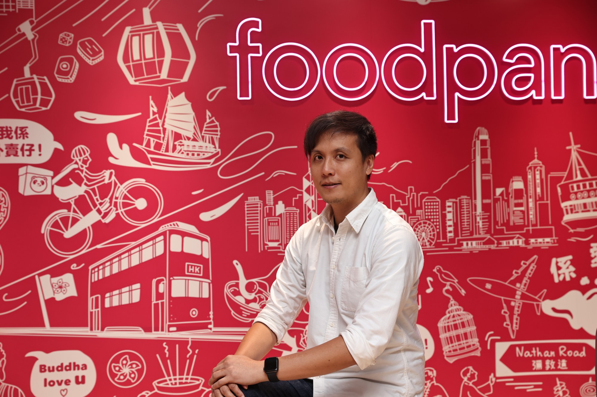 Foodpanda managing director Ryan Lai. Photo: K. Y. Cheng