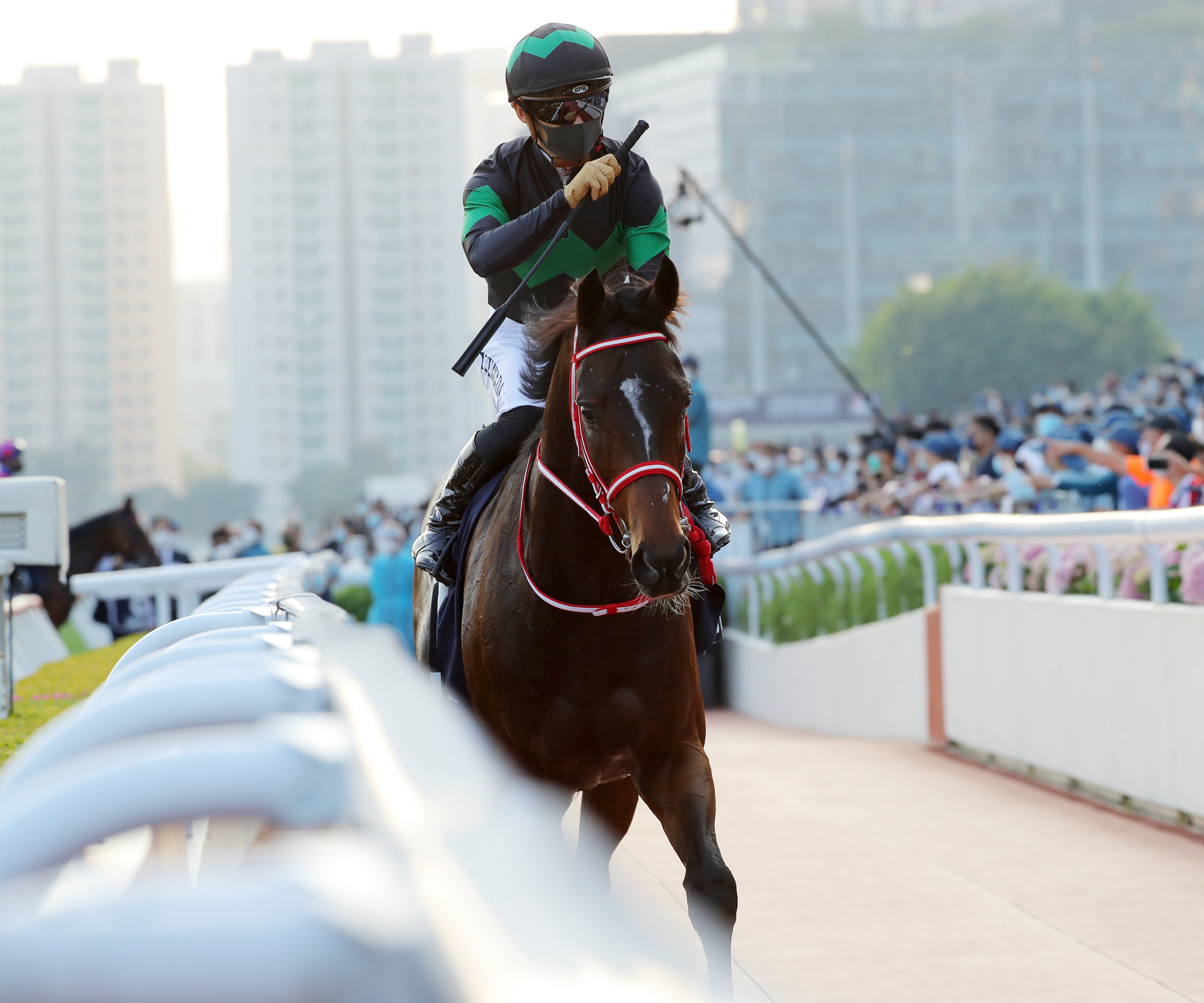 Yuga Kawada returns after winning last year’s Hong Kong Cup atop Loves Only You. Photo: Kenneth Chan