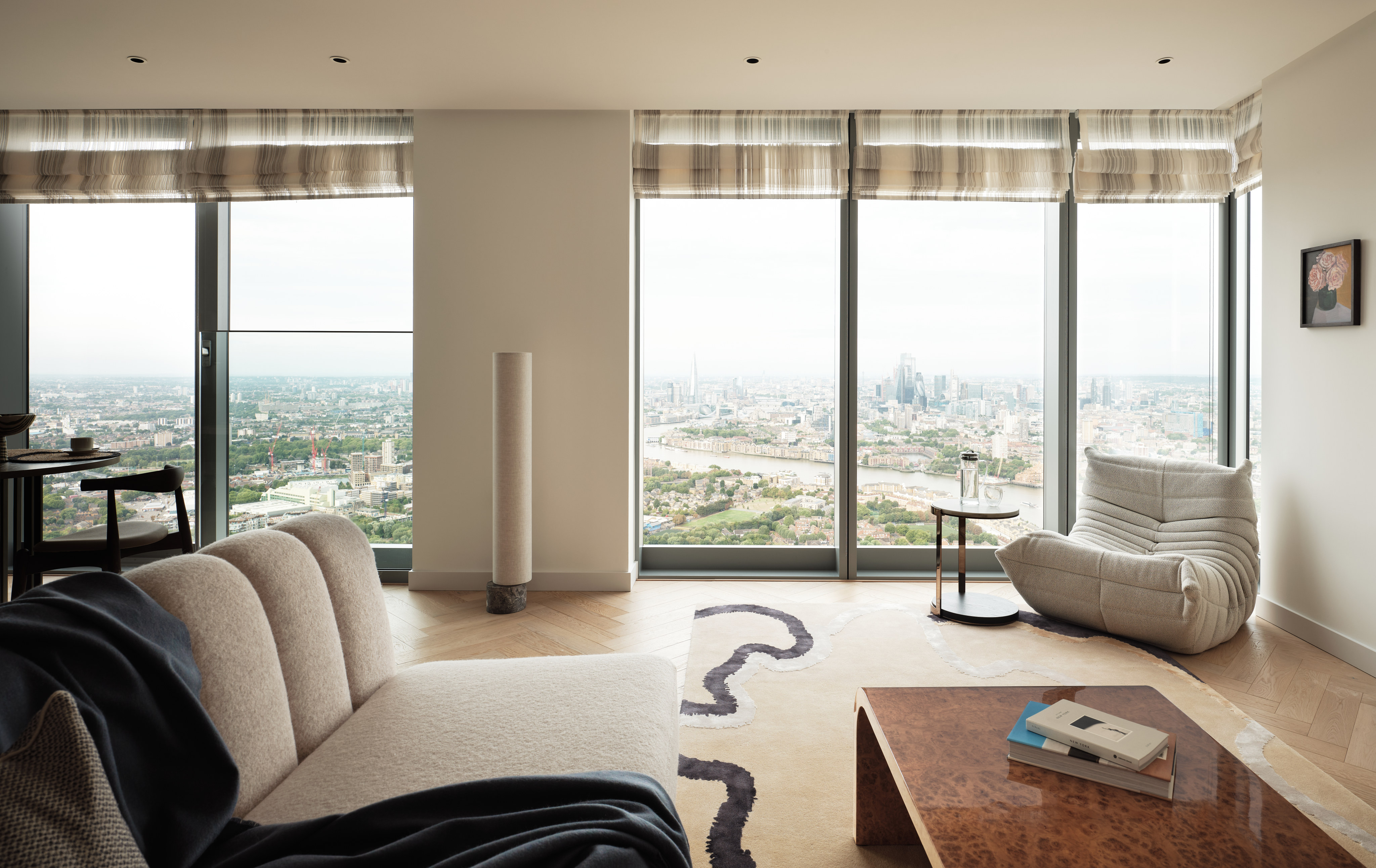 A Home From Home With A View Of London Landmarks Is Filled With Custom Furniture Soft Colours And Paintings Of Hong Kong South China Morning Post