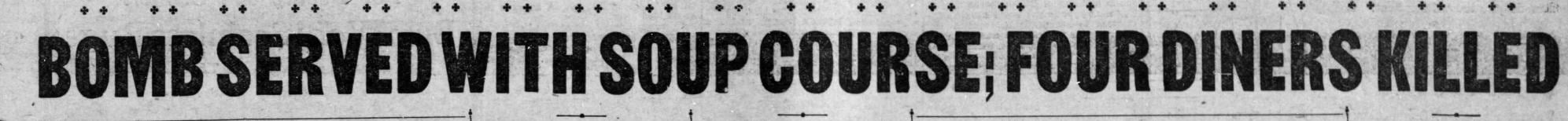 A headline from the June 20, 1924 issue of Texas newspaper Austin American-Statesman, which covered the attempted assassination.