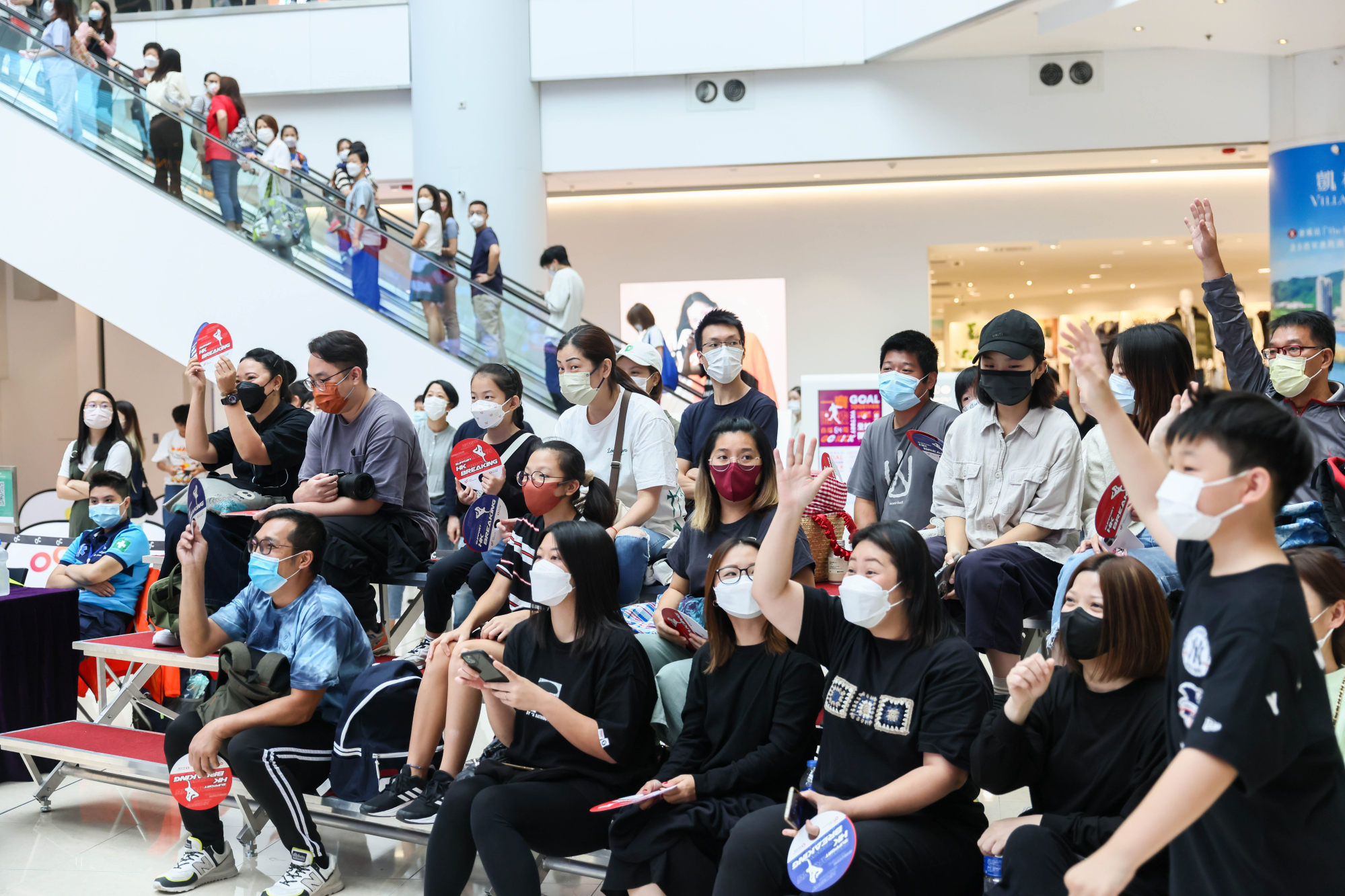 Sunday’s Hong Kong Grand Slam drew a large crowd. Photo: Olympian City
