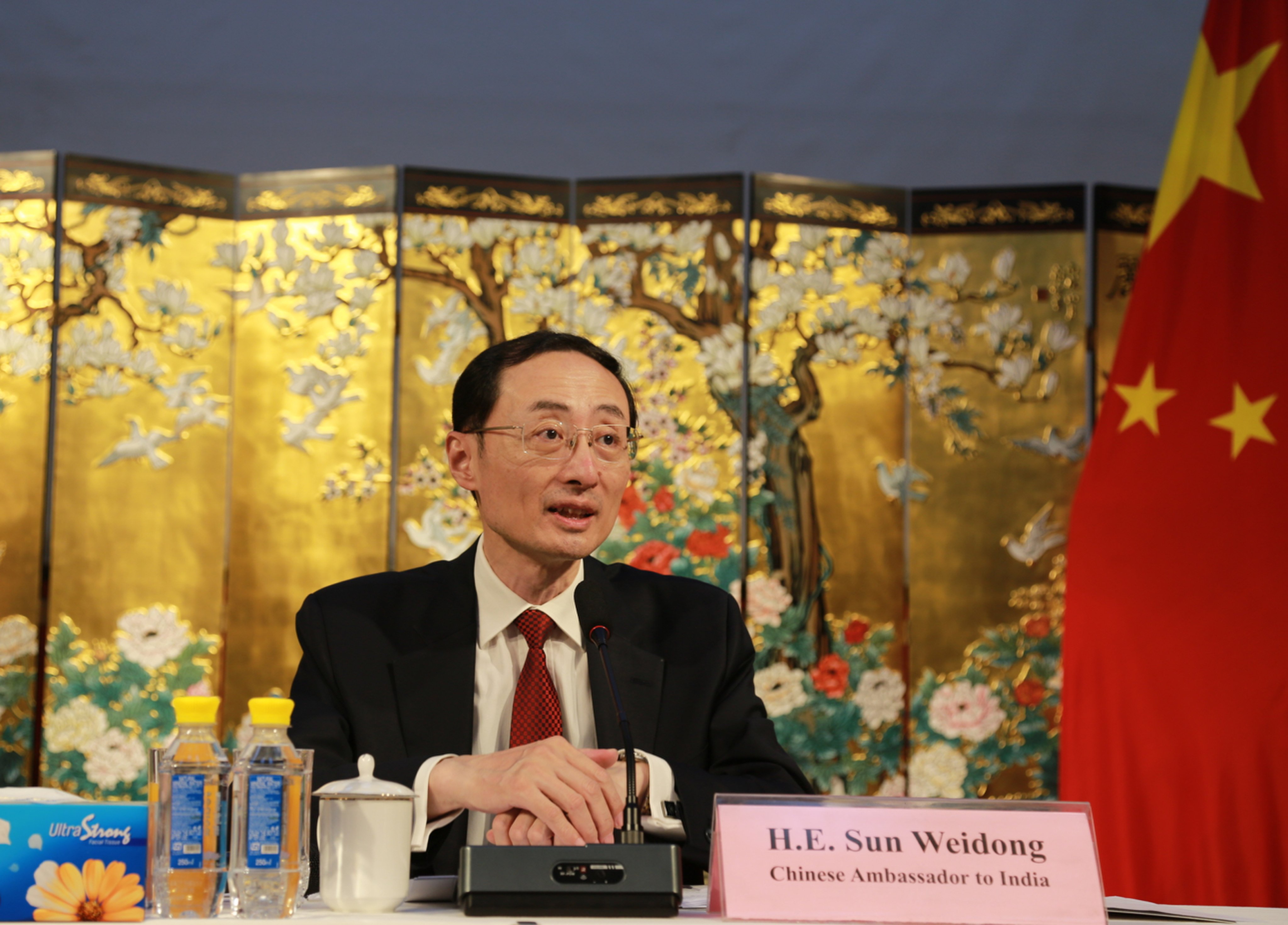 Chinese Ambassador to India Sun Weidong. Photo: Handout