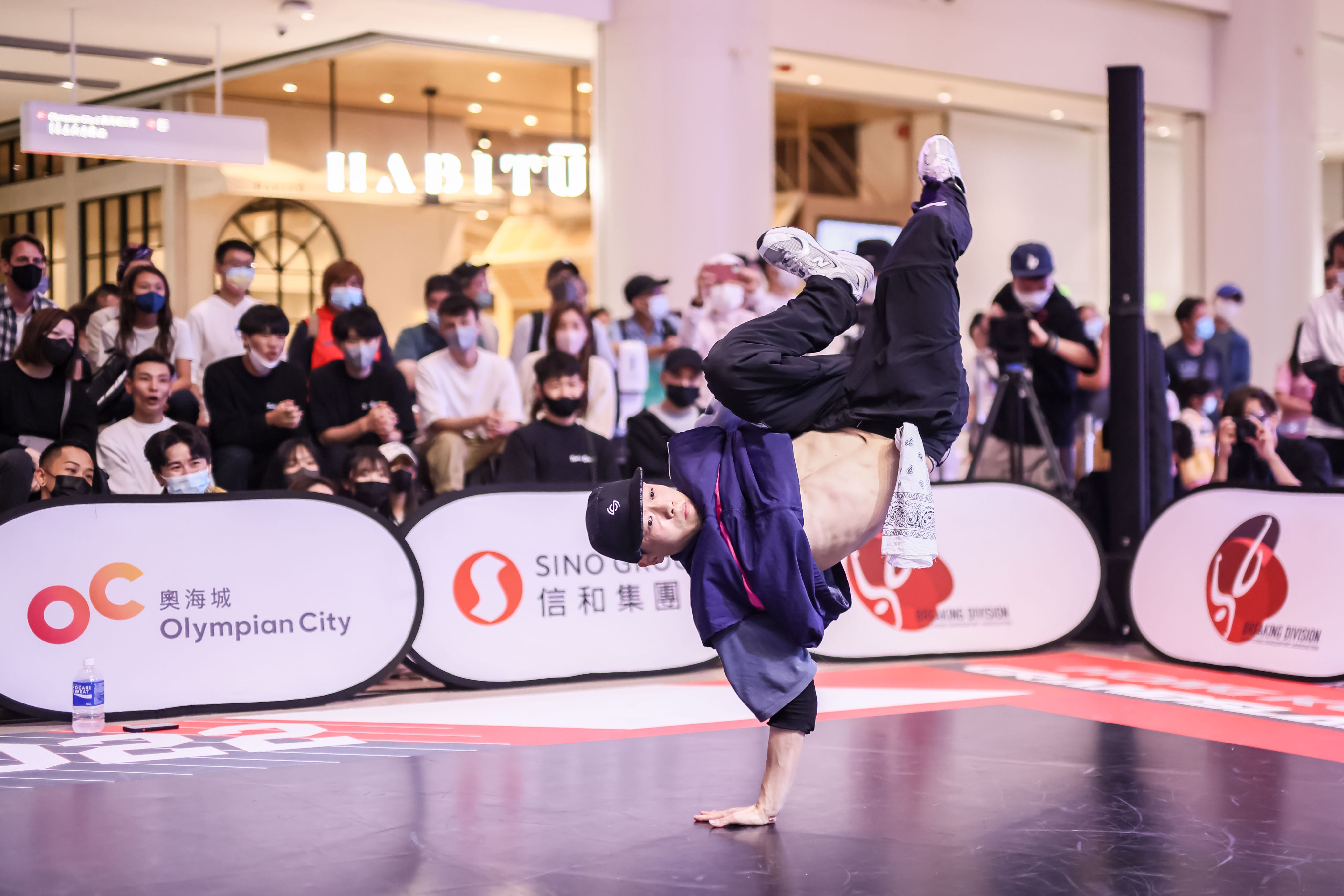 B-Boy C Plus ranked first in the Hong Kong Grand Slam’s B-Boys Aged 18 and above. Photo: Olympian City