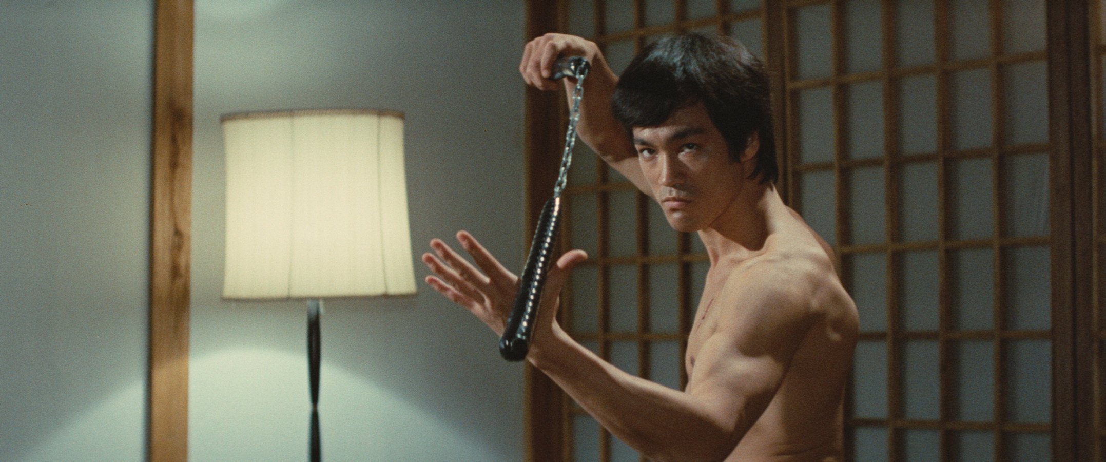 Bruce Lee in a still from Fist of Fury. Photo: Criterion Collection