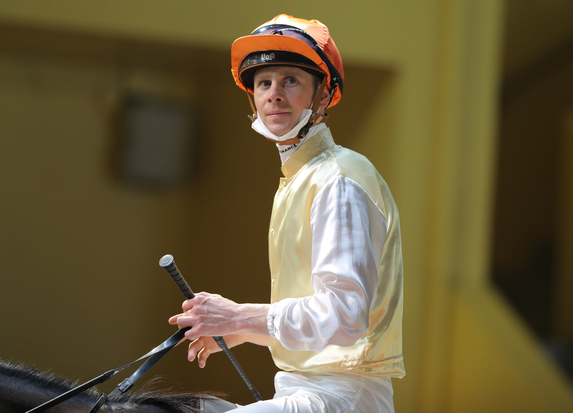 Jye McNeil during Wednesday night’s Happy Valley meeting.