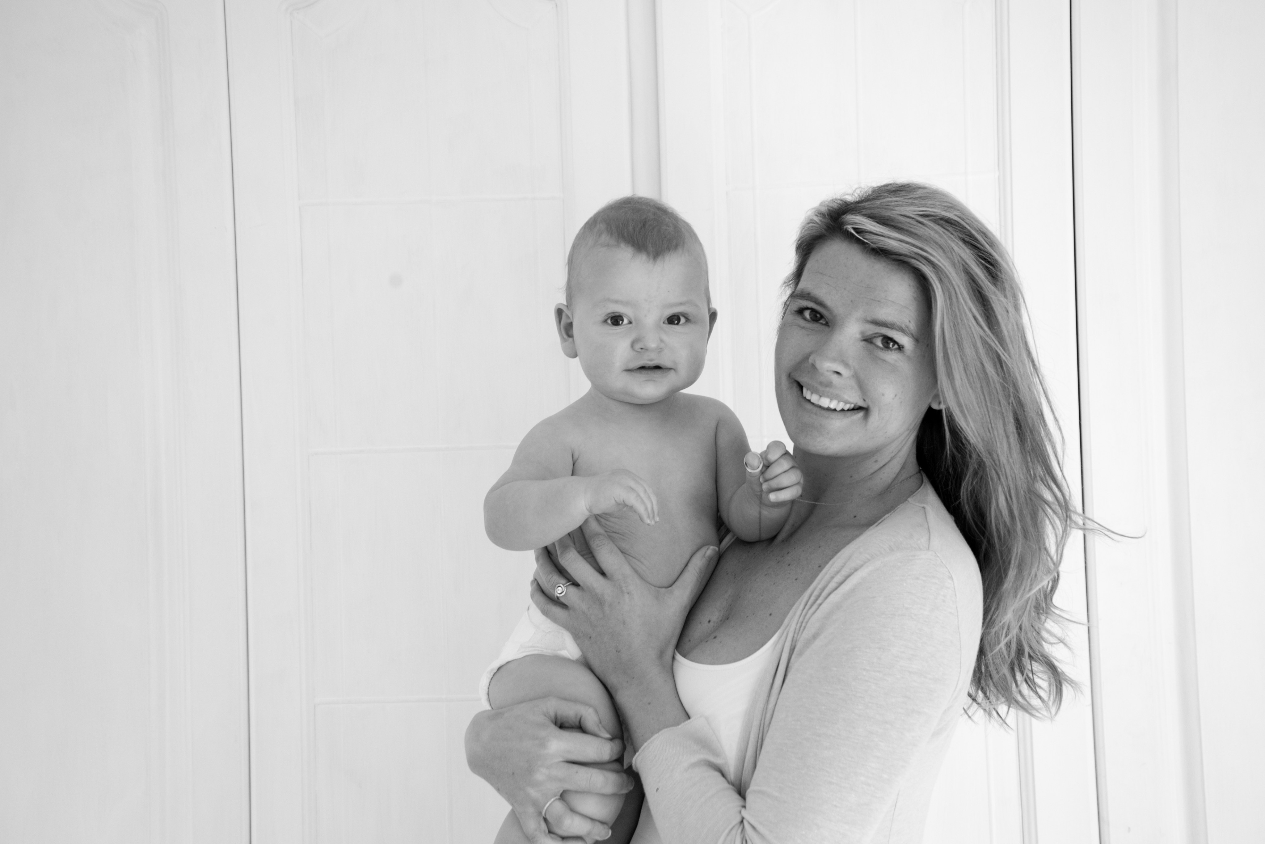 Victoria Warnes with her son Wills in 2017. She now helps new parents prepare for having a baby with antenatal classes delivered through Our Baby Club, the platform she founded. Photo: Victoria Warnes