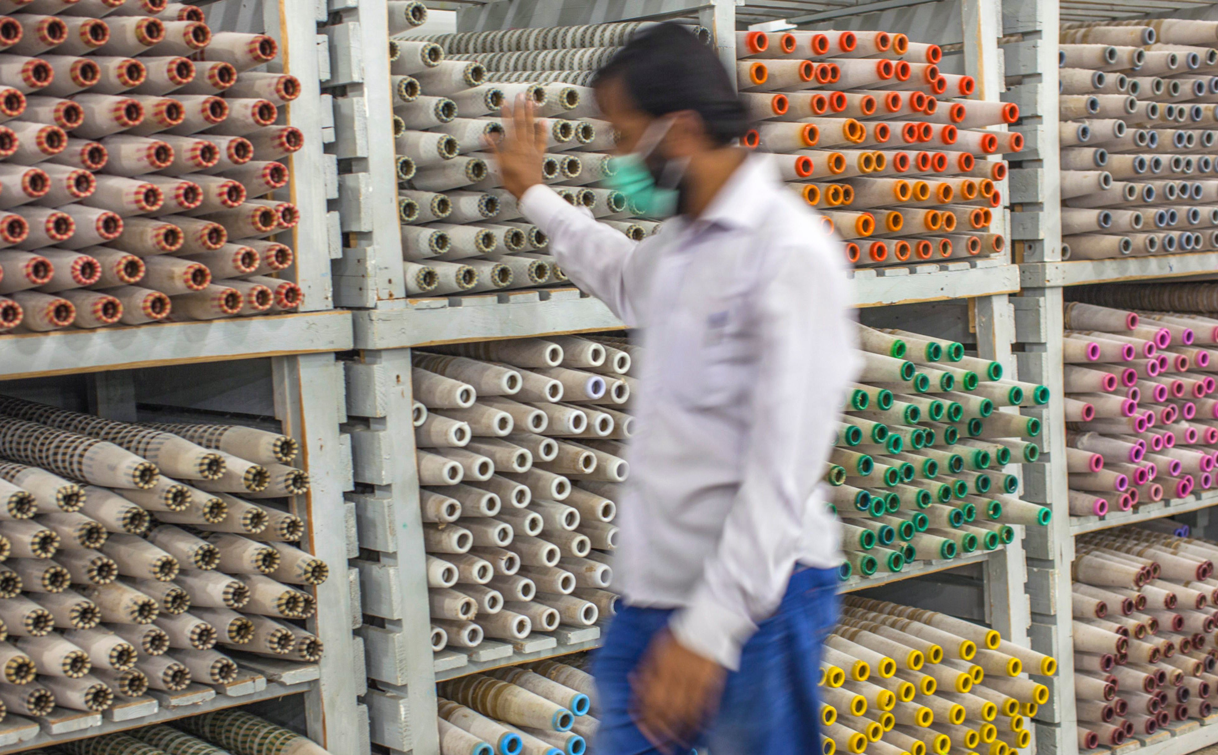 Countries such as Pakistan have been selling less cotton yarn (pictured) to China. Photo: Bloomberg