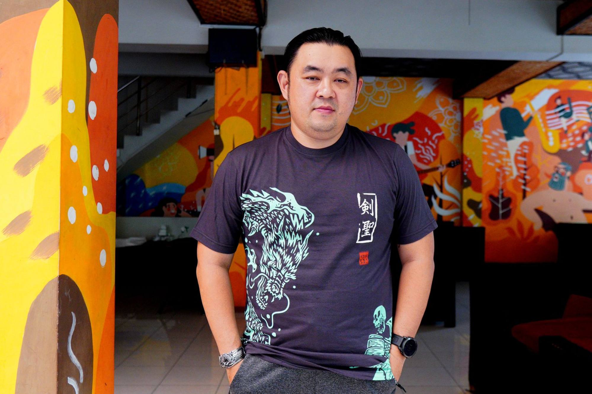 Indonesian investment guru and financial fraud expert Roy Shakti says he believes in Alvin Lim’s integrity. Photo: Handout