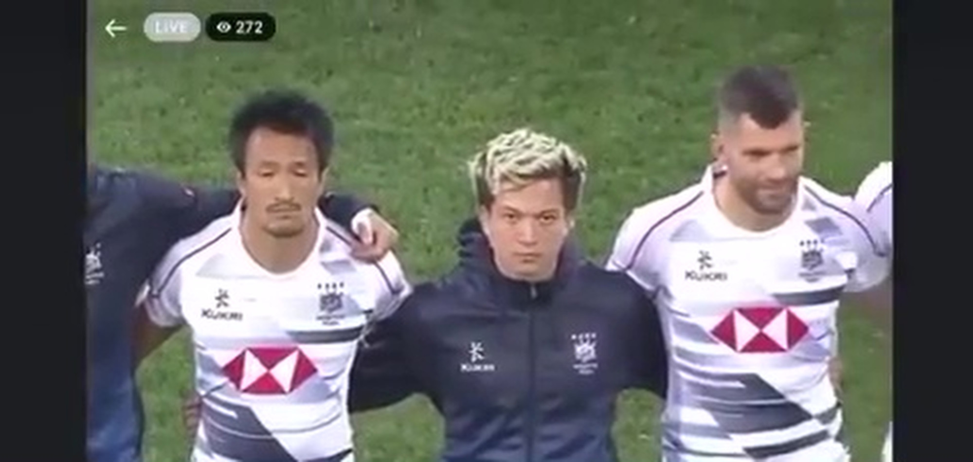 A man reposted a video clip of a protest song linked to 2019’s social unrest being played at a rugby match involving the Hong Kong team in Incheon earlier this month and expressed gratitude to the South Korean authorities.