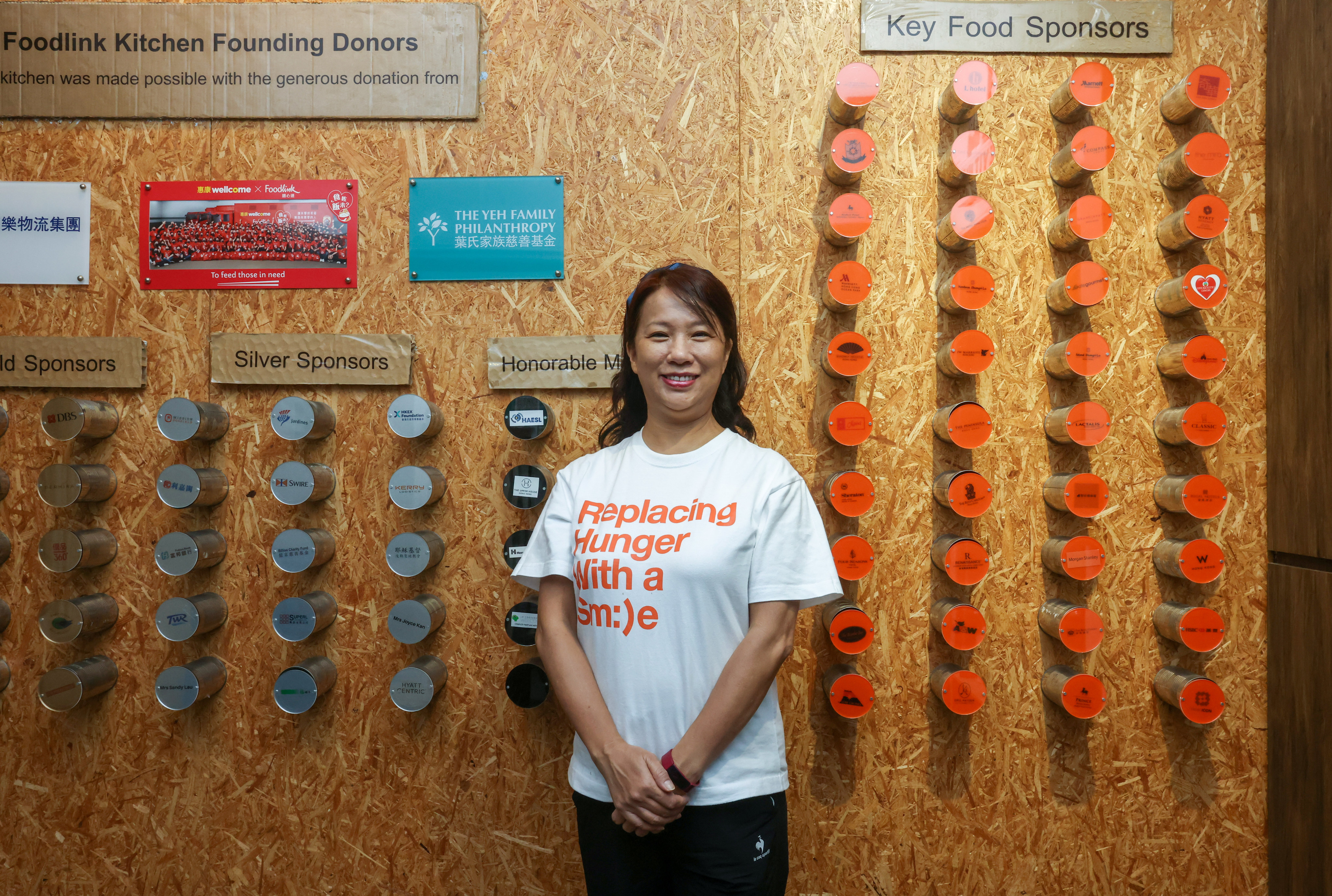 Foodlink’s Head of Operations Aurea Yung, at the charity’s offices in Kwun Tong. Photo: Jonathan Wong