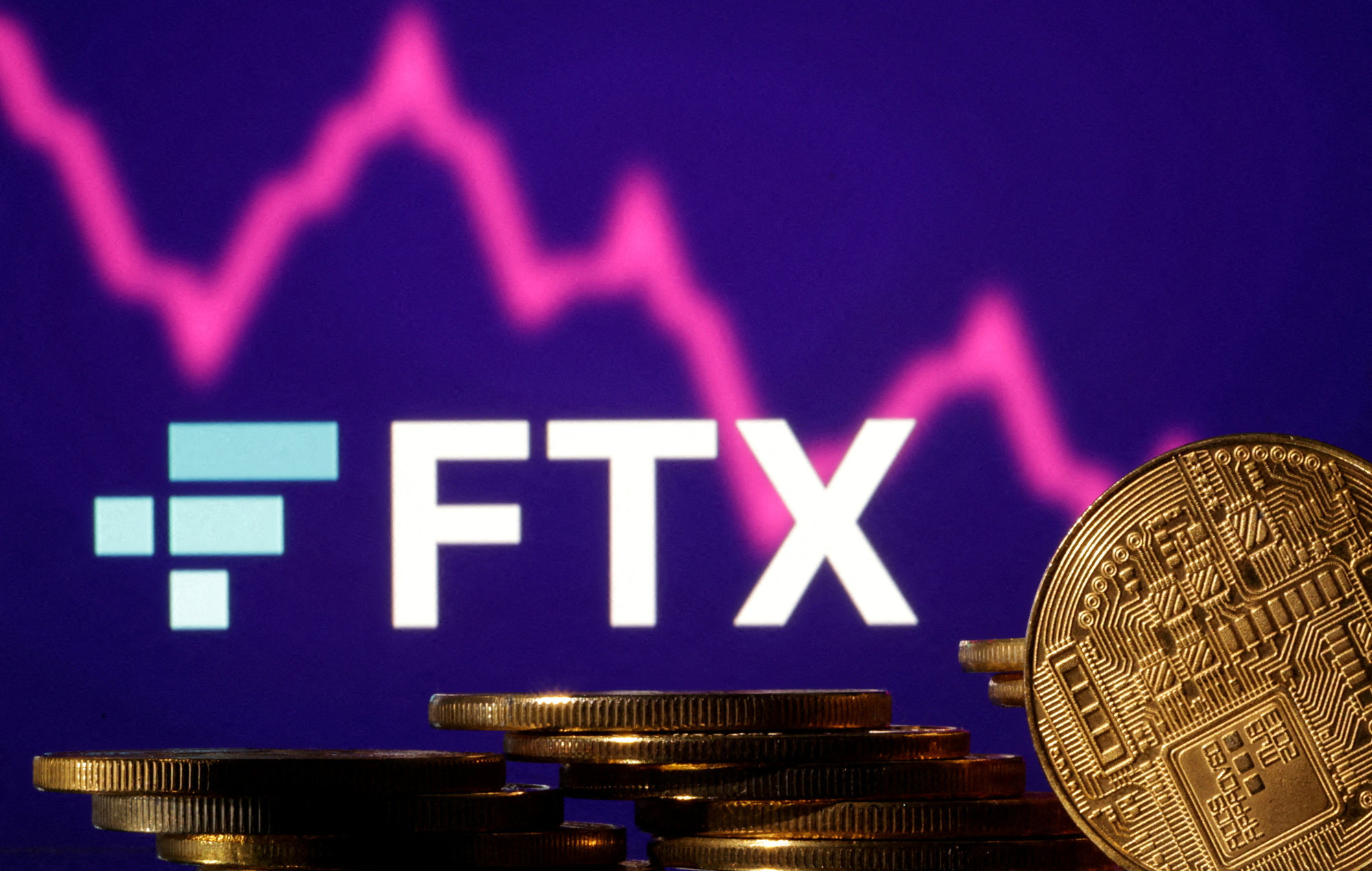 Cryptocurrency exchange FTX filed for bankruptcy with multibillion debt last week. Photo: Reuters