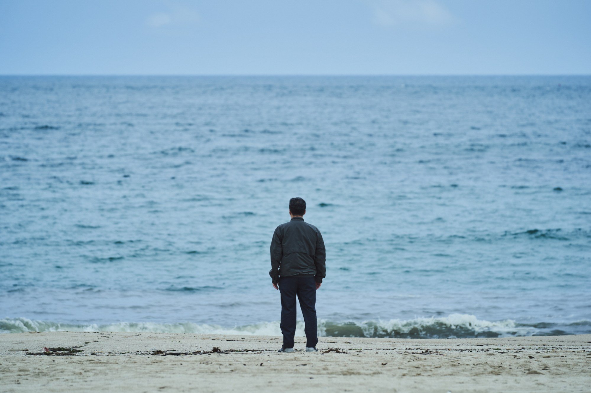 Lee in a still from Shadow Detective.