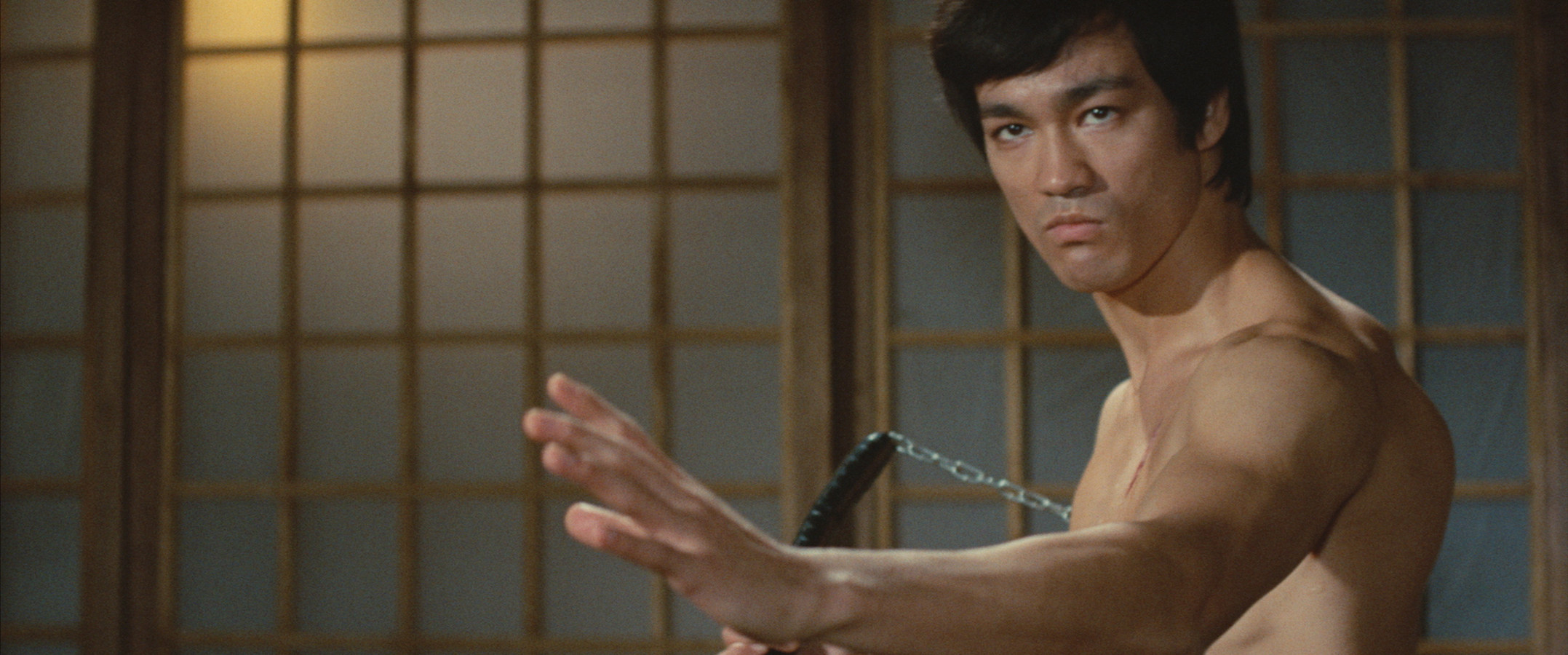 Bruce Lee is seen in a still from Fist of Fury. Photo: Criterion Collection.