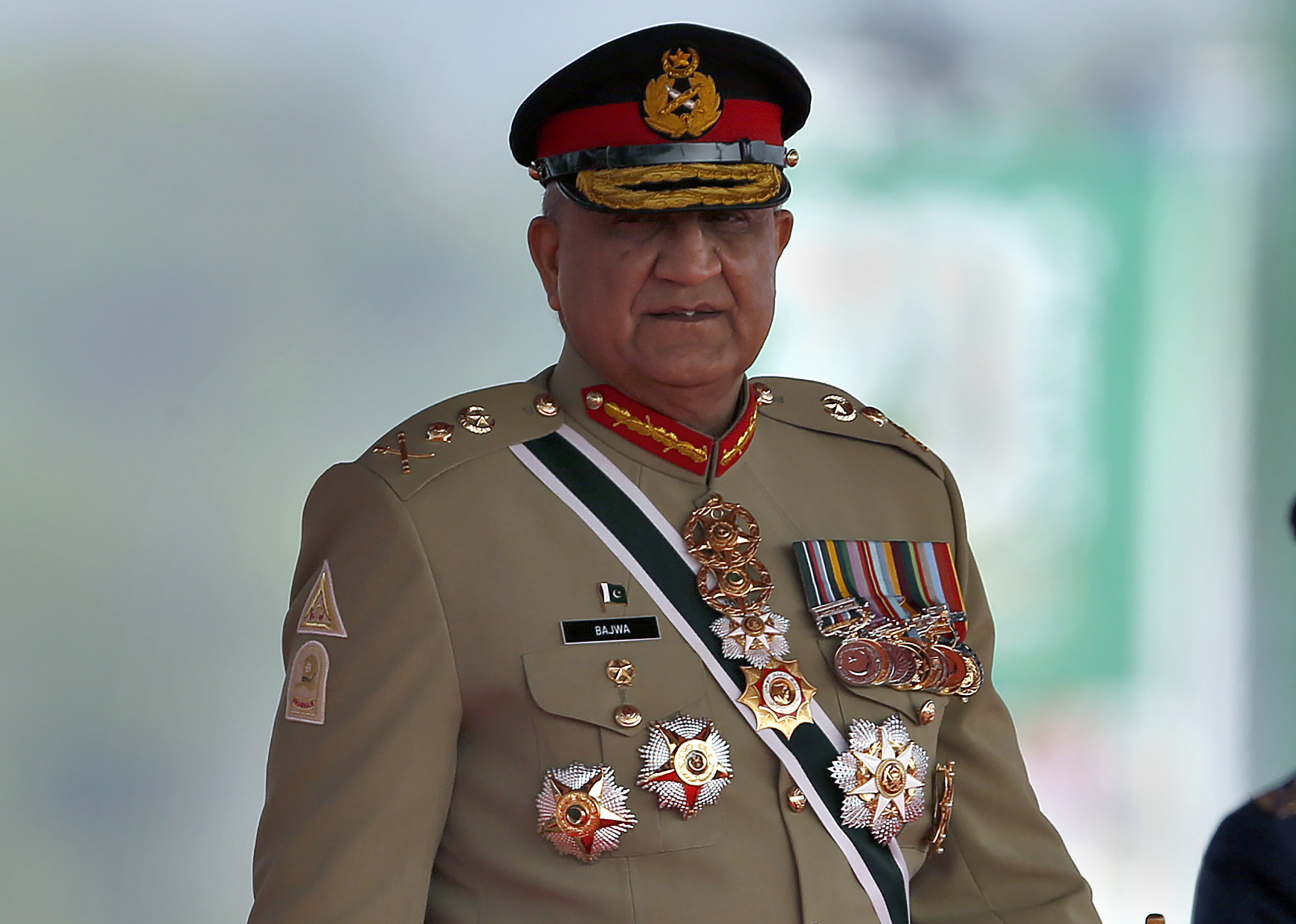 Imran Khan and outgoing Army Chief General Qamar Javed Bajwa (pictured) fell out over the PTI government’s poor economic governance and mishandling of relations with Pakistan’s key allies. Photo: AP