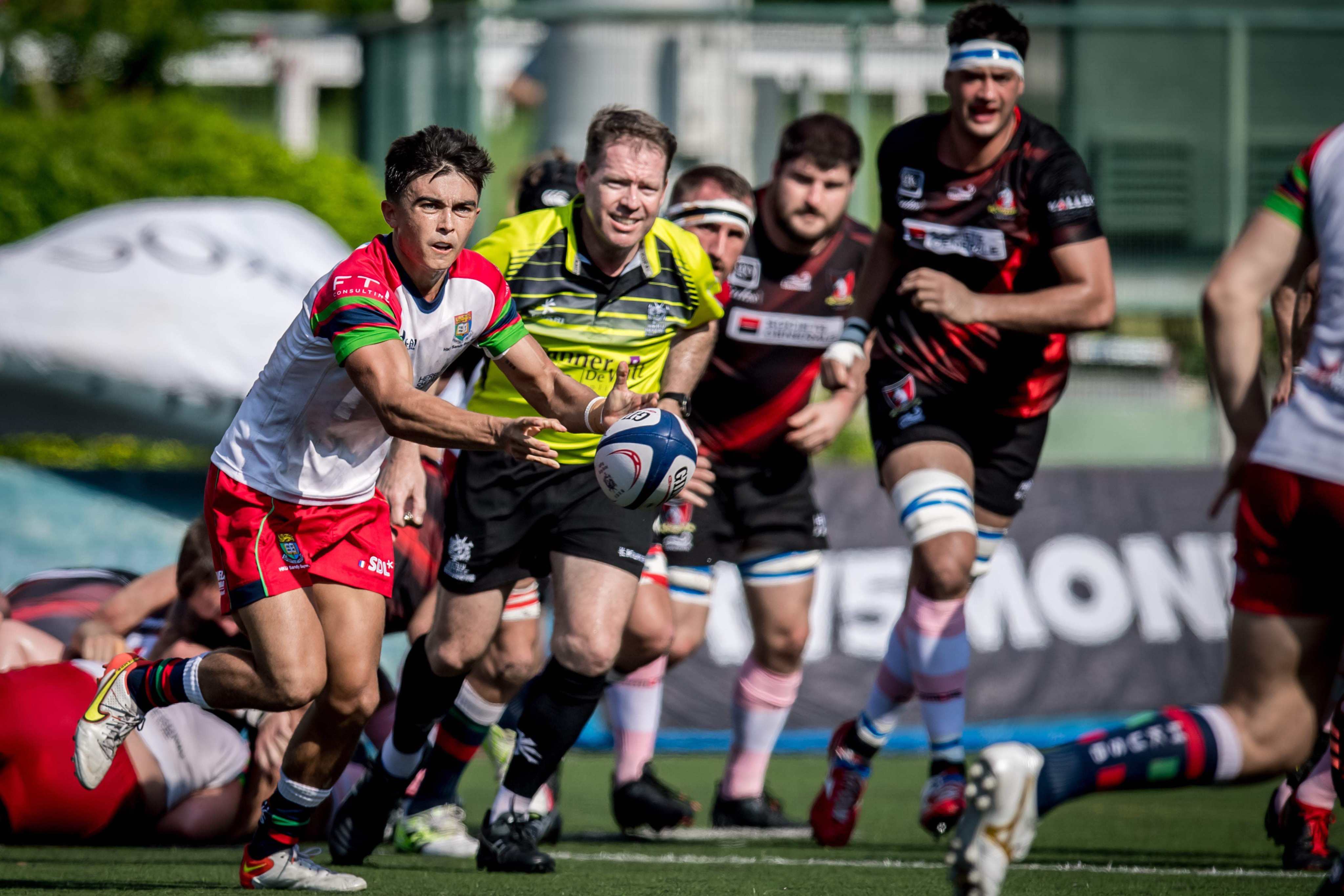 Sandy Bay’s Pat Joe Laidler will make his senior debut for the Hong Kong sevens side this weekend. Photo: Ike Images