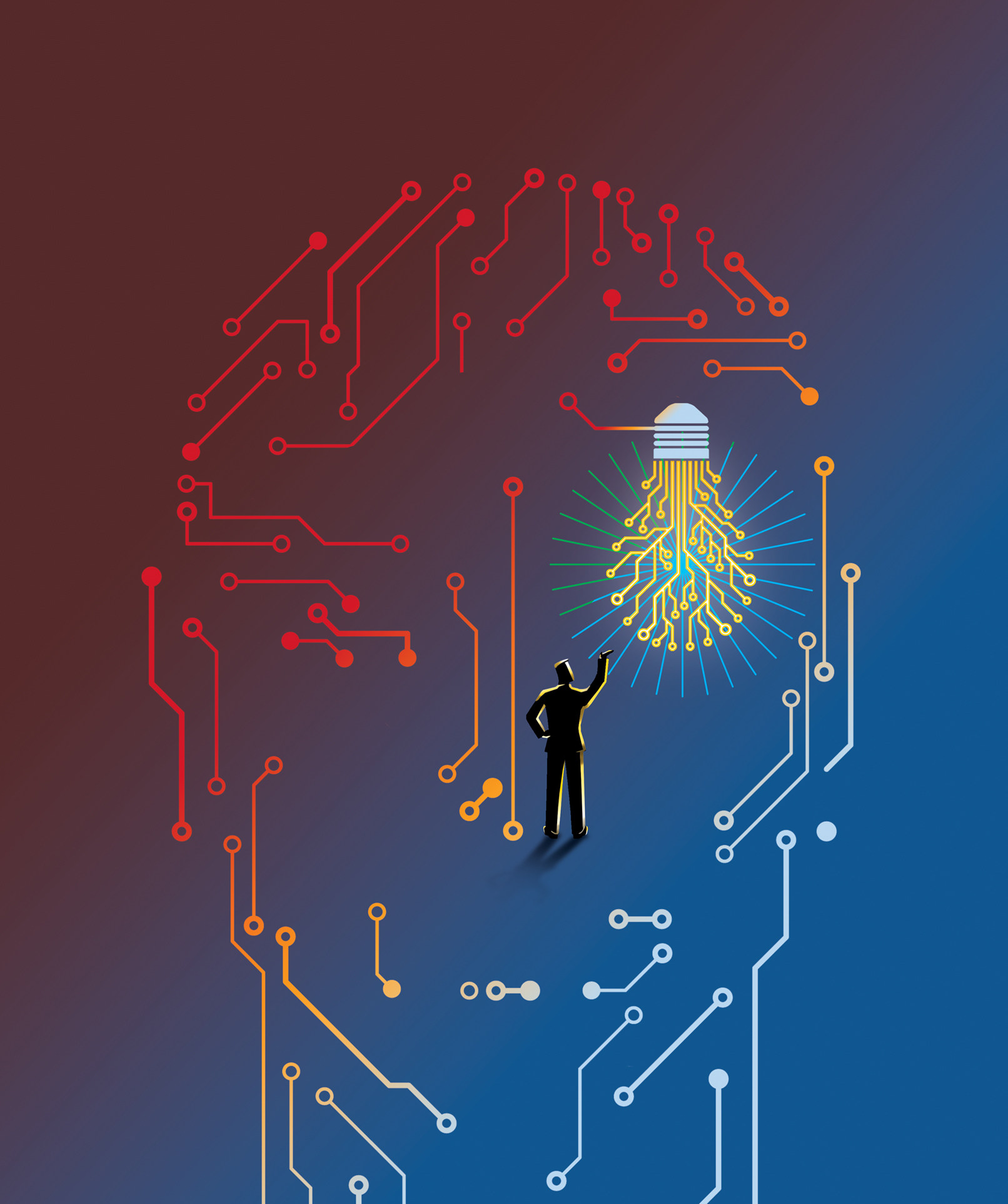Postmag November 27, 2022&#xA;Man + machine&#xA;Illustration: Mario Rivera