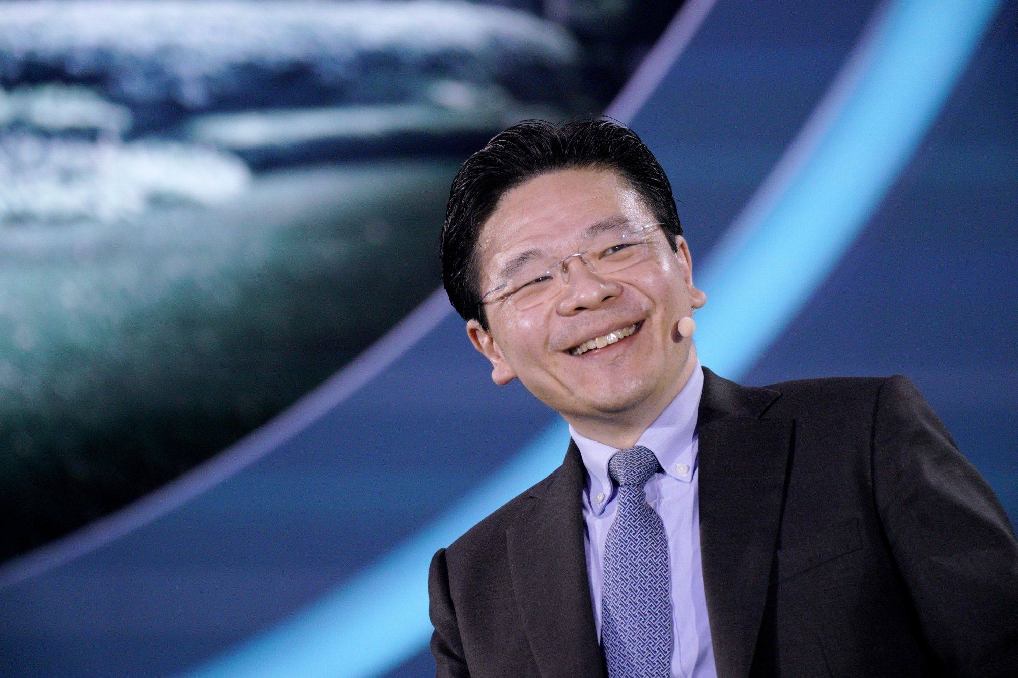 Singapore’s Deputy Prime Minister Lawrence Wong has a new role. Photo: Bloomberg