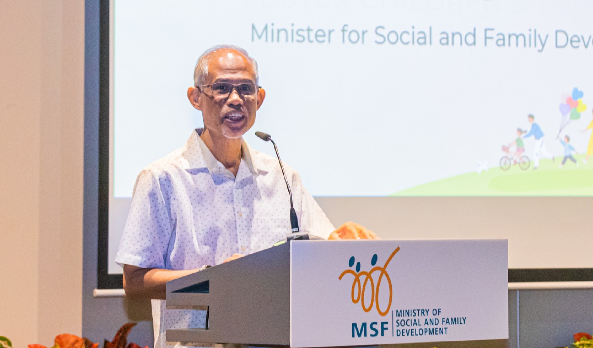 Masagos Zulkifli, Singapore’s Minister for Social and Family Development. Photo: Facebook