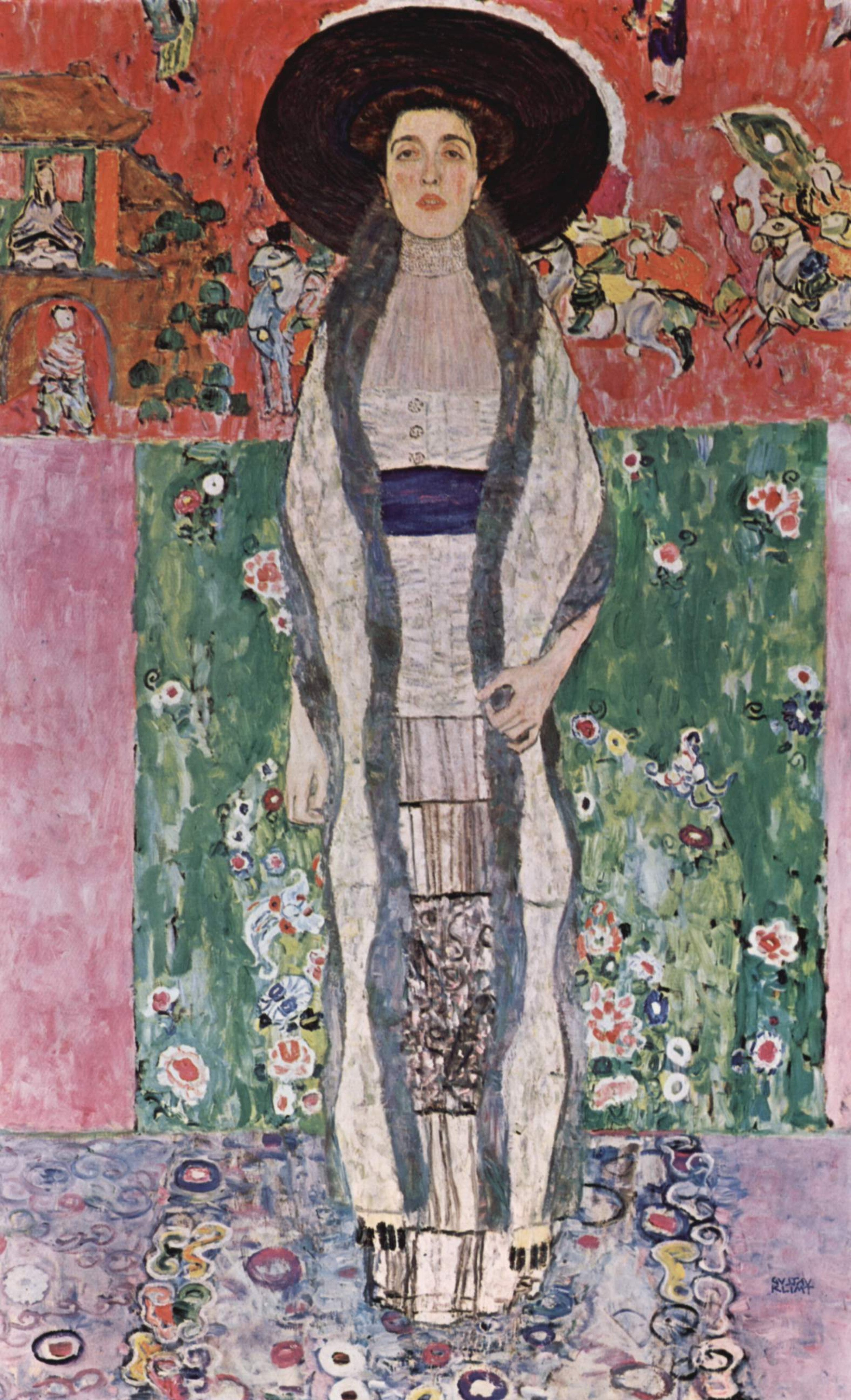 “Portrait of Adele Bloch-Bauer II” (1912) by Austrian artist Gustav Klimt, of The Kiss fame, recently resurfaced at an exhibition at Amsterdam’s Van Gogh Museum after being sold to an anonymous Chinese buyer in 2017. 