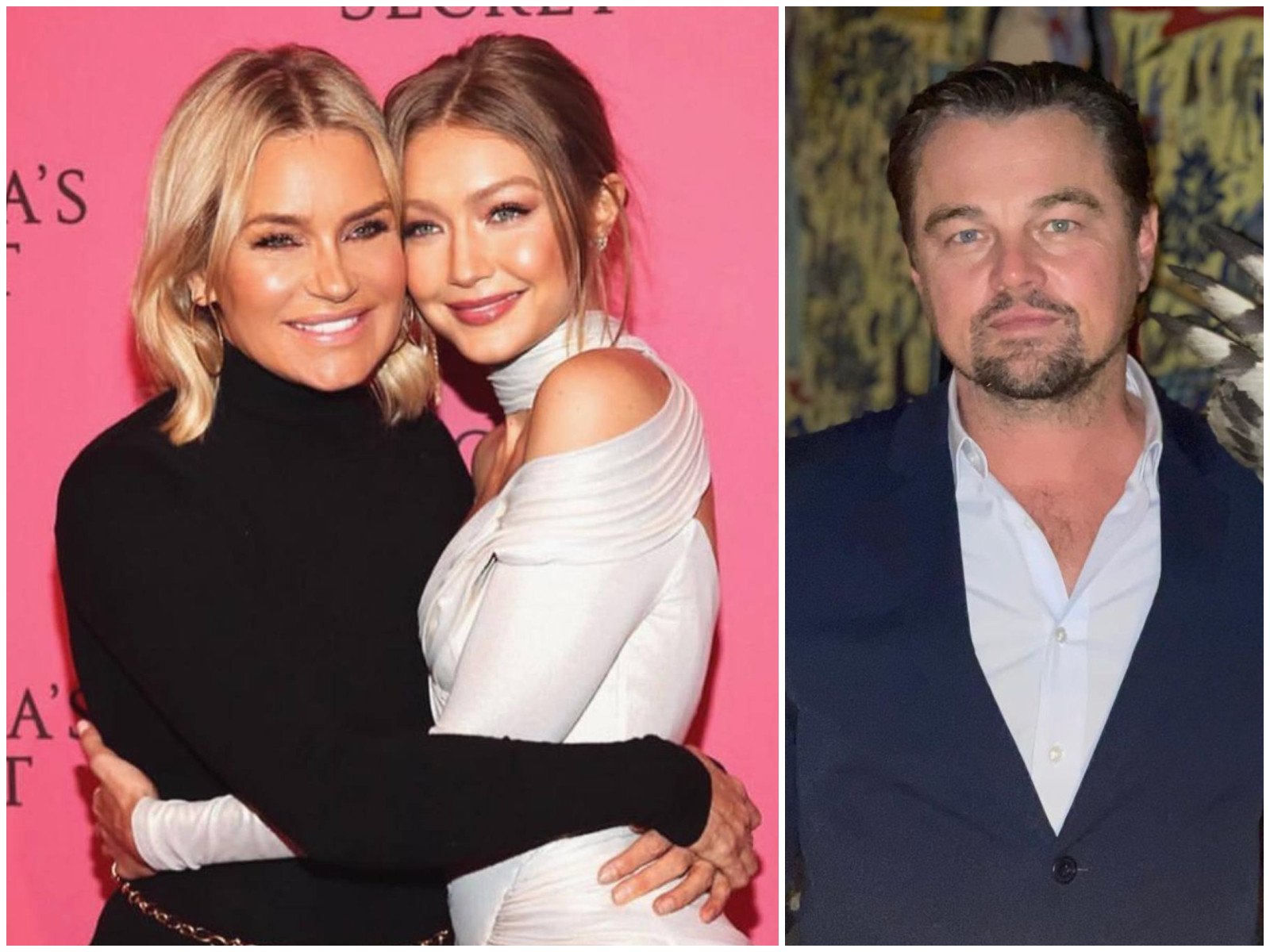 Yolanda Hadid’s daughter is rumoured to be dating Hollywood legend Leonardo DiCaprio. Photos: @gigihadid, @leonardodicaprio/Instagram