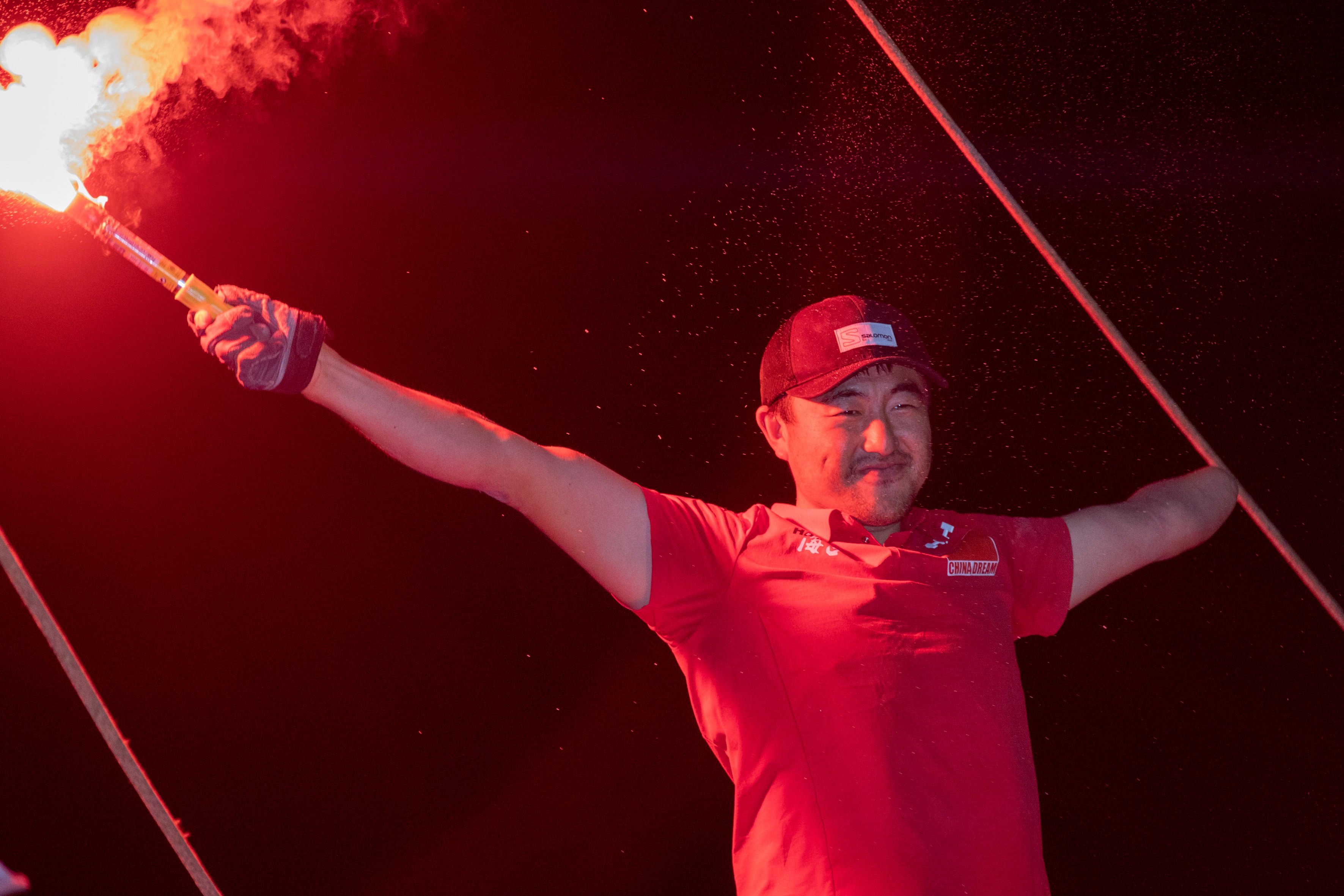 Xu Jingkun became the first Chinese sailor to complete the Route du Rhum. Photo: Handout