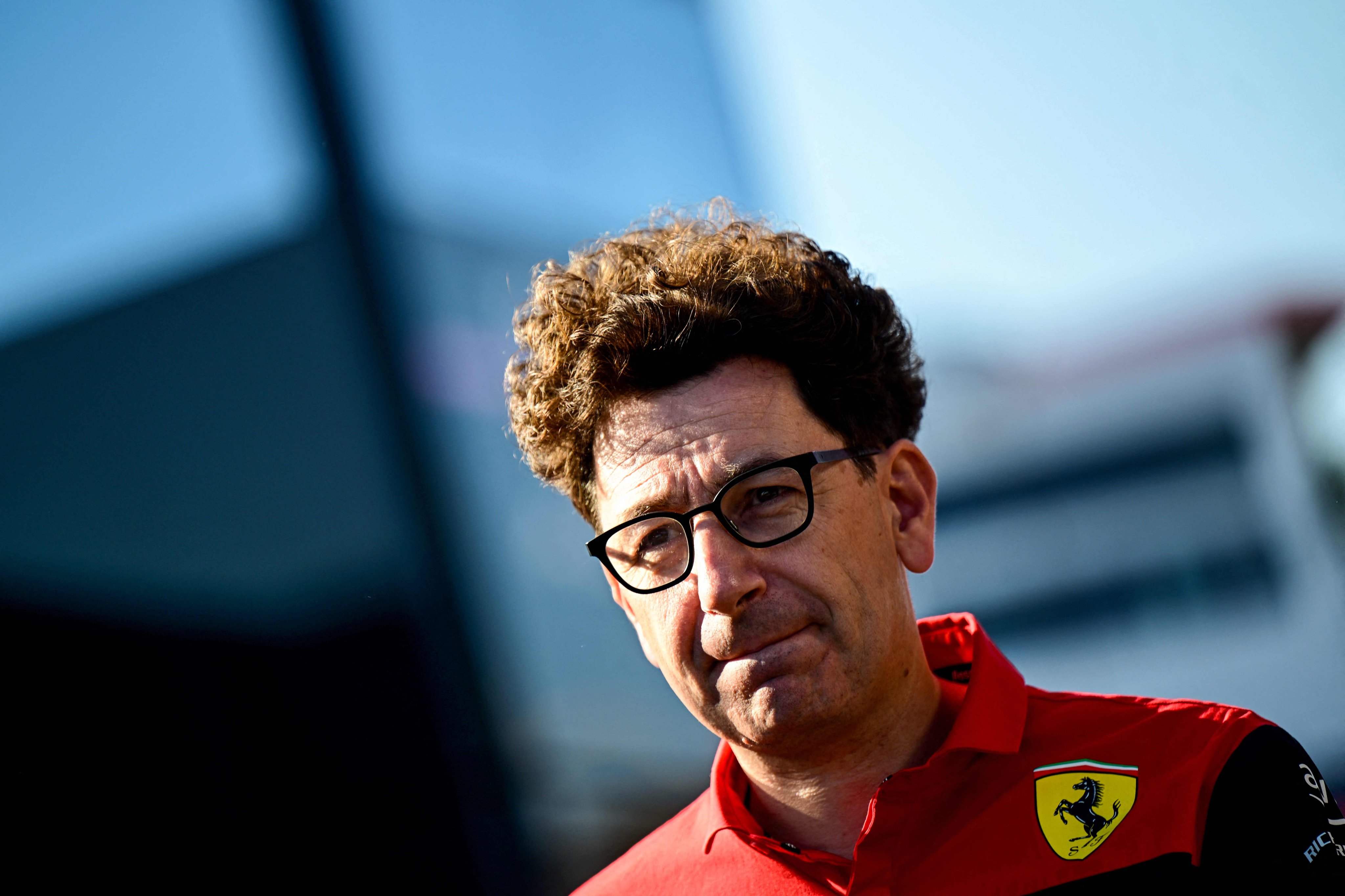 Ferrari boss Mattia Binotto has resigned, the Italian Formula One team said. Photo: AFP