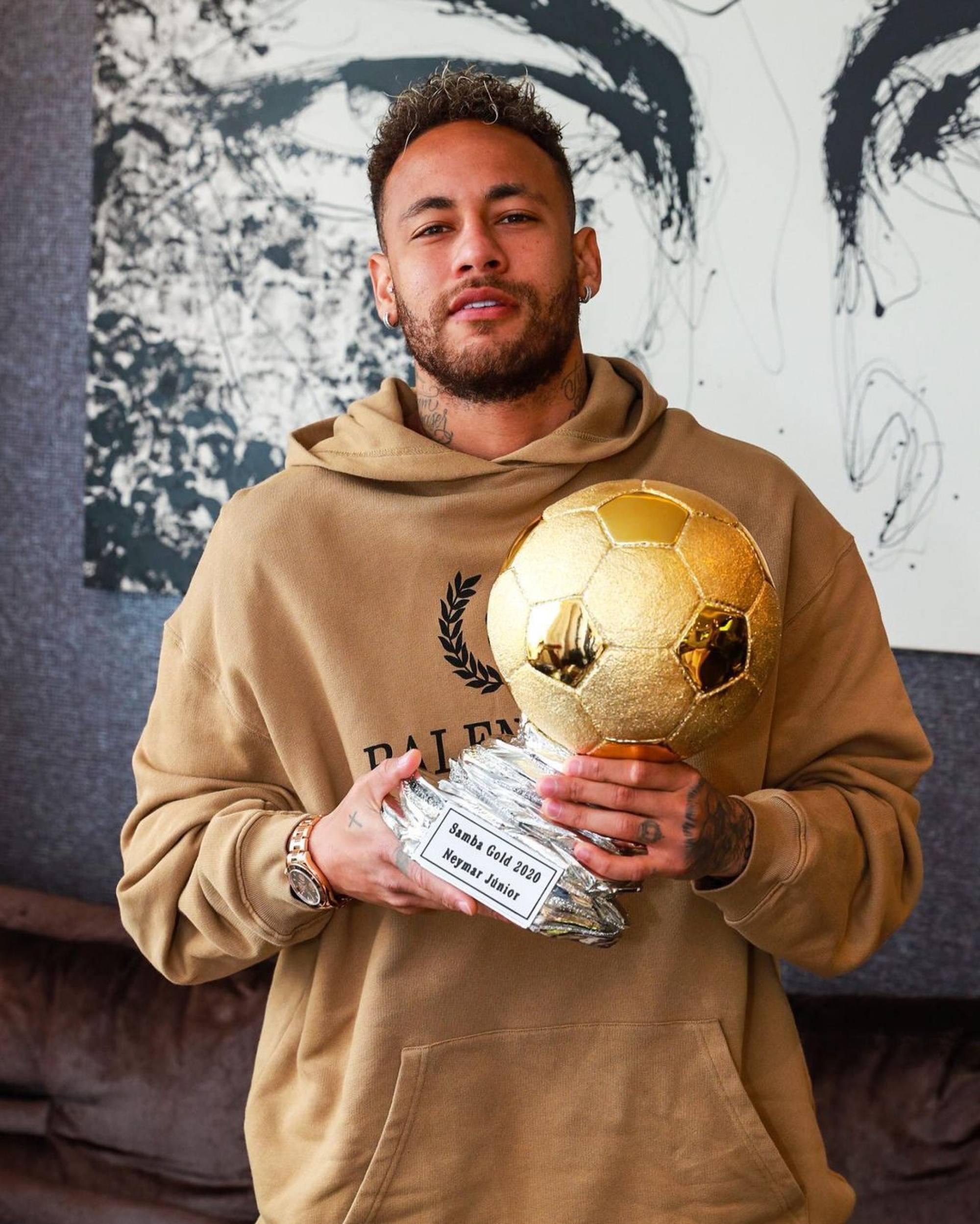 Neymar is a Brazilian football player. Photo: @neymarjr/Instagram