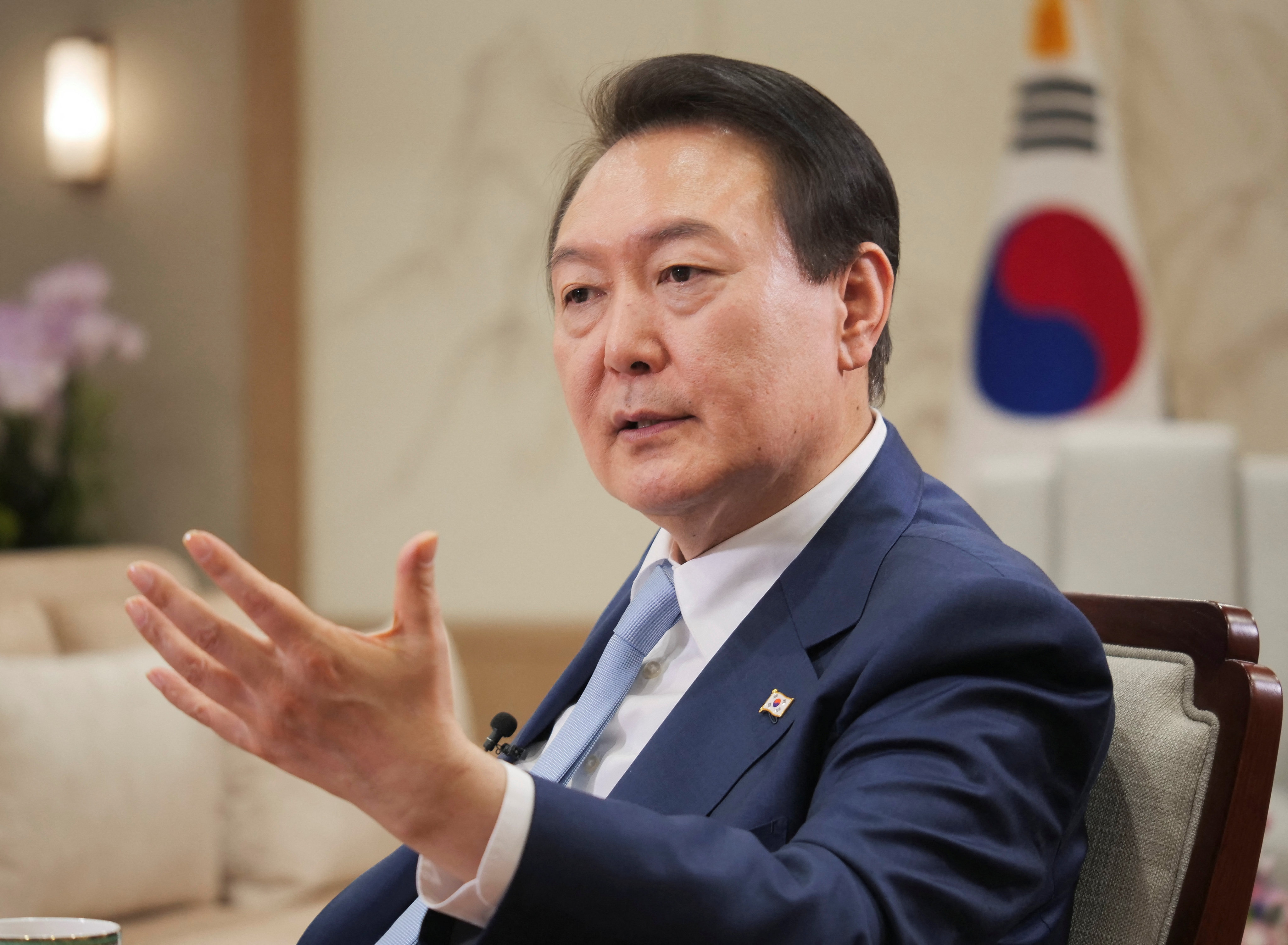 South Korean President Yoon Suk-yeol. Photo: Reuters