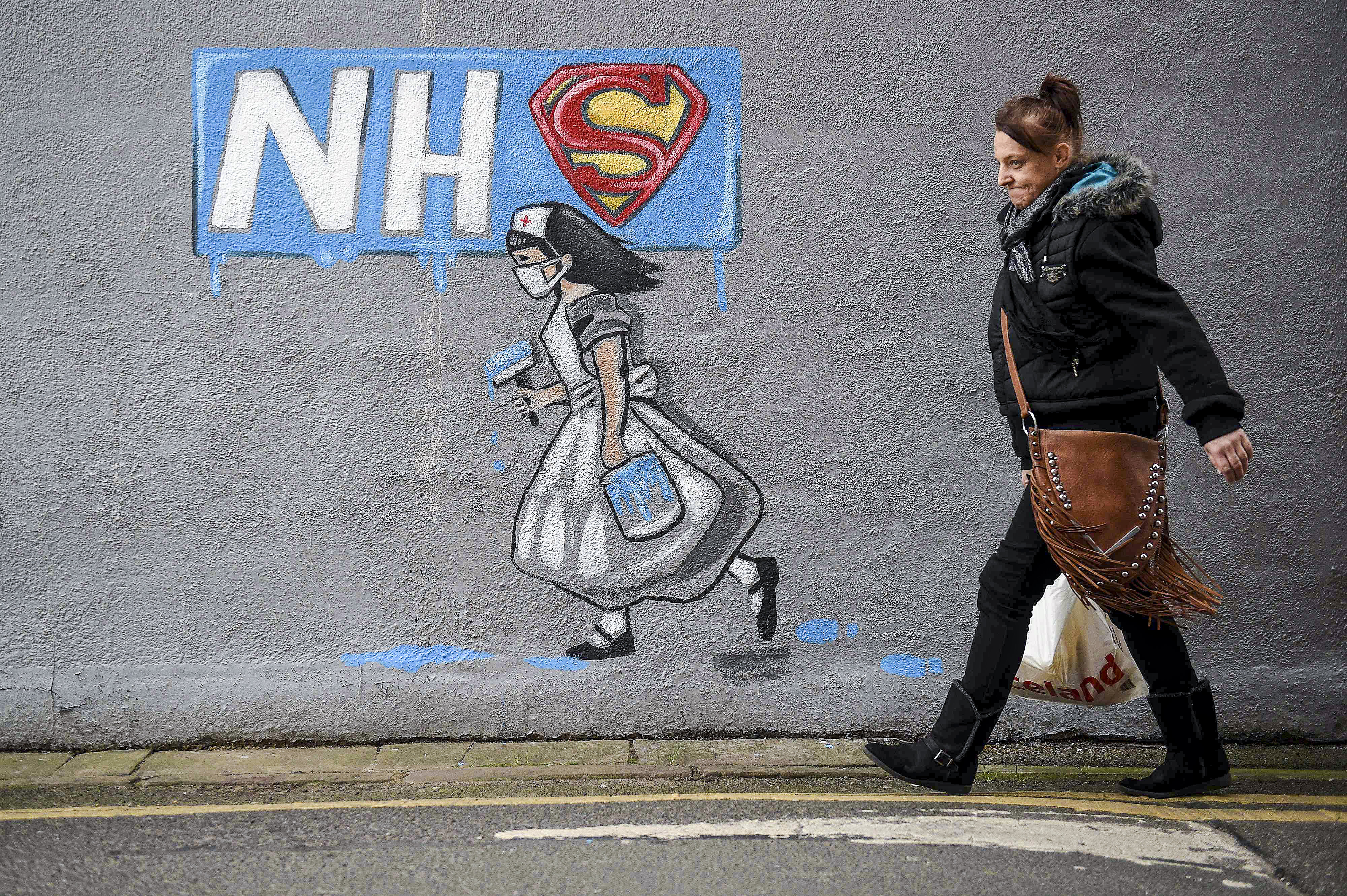 The nurses – mostly from Asian and African countries – say their skills are being wasted at a time when Britain’s creaking NHS is battling massive staff shortages and high burn-out rates, exacerbated by the Covid-19 pandemic. Photo: AFP