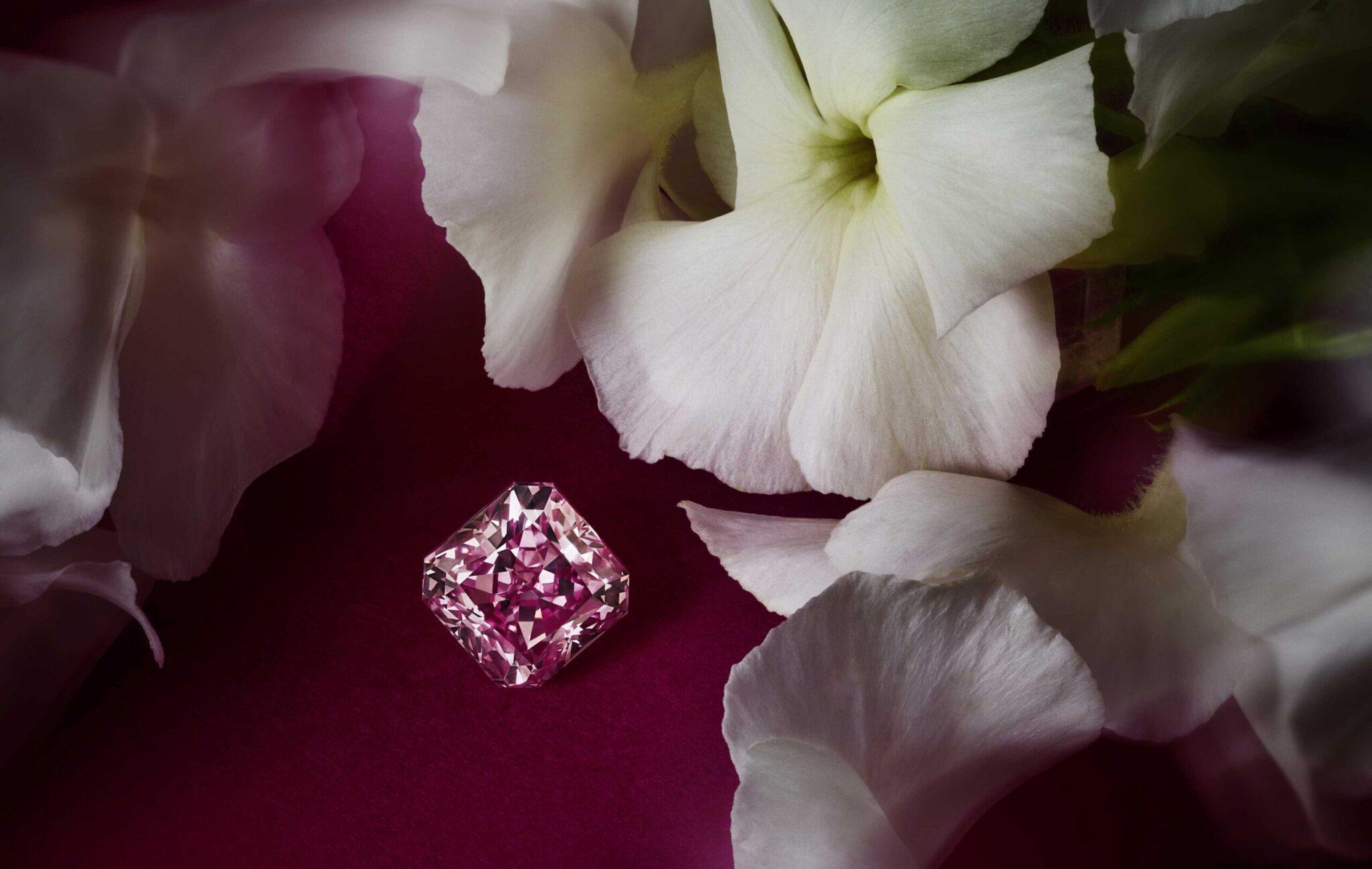 The 1.79-carat square-radiant-shaped Grace Diamond, inspired by Grace Kelly. Photo: Maison Mezerea