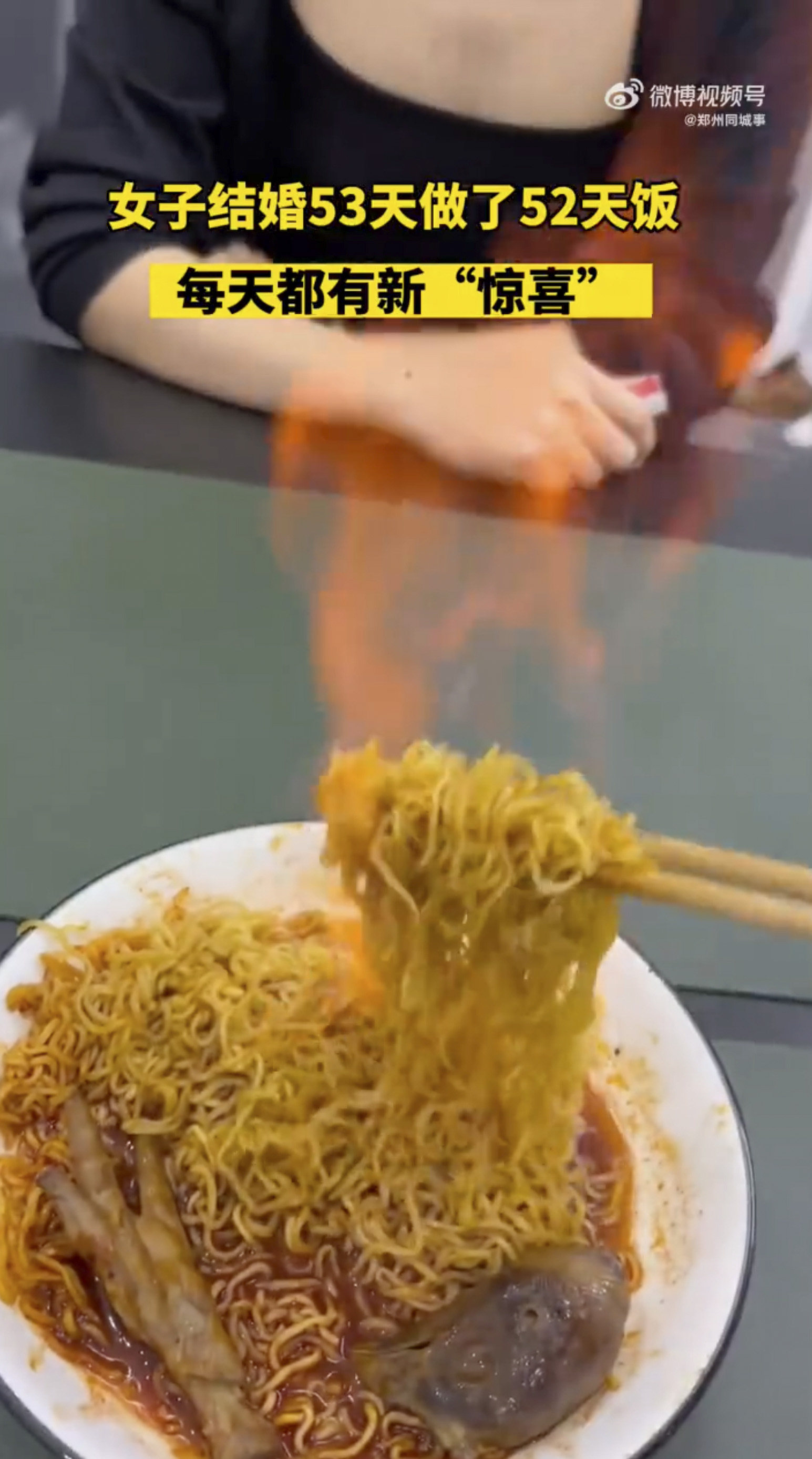 ‘She set the noodles on fire’ culinary disasters of newlywed woman in