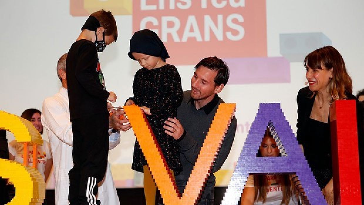 Lionel Messi is also known to be involved in philanthropic work. Photo: @leomessi/Instagram