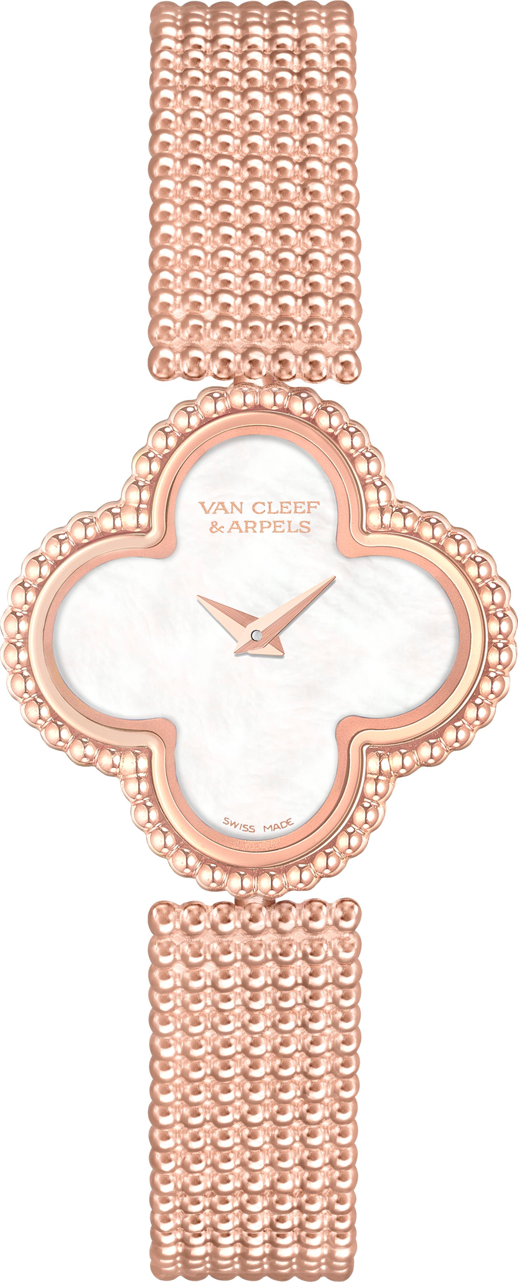 Van Cleef & Arpels' Alhambra Now Comes in Guilloché White Gold -  BAGAHOLICBOY